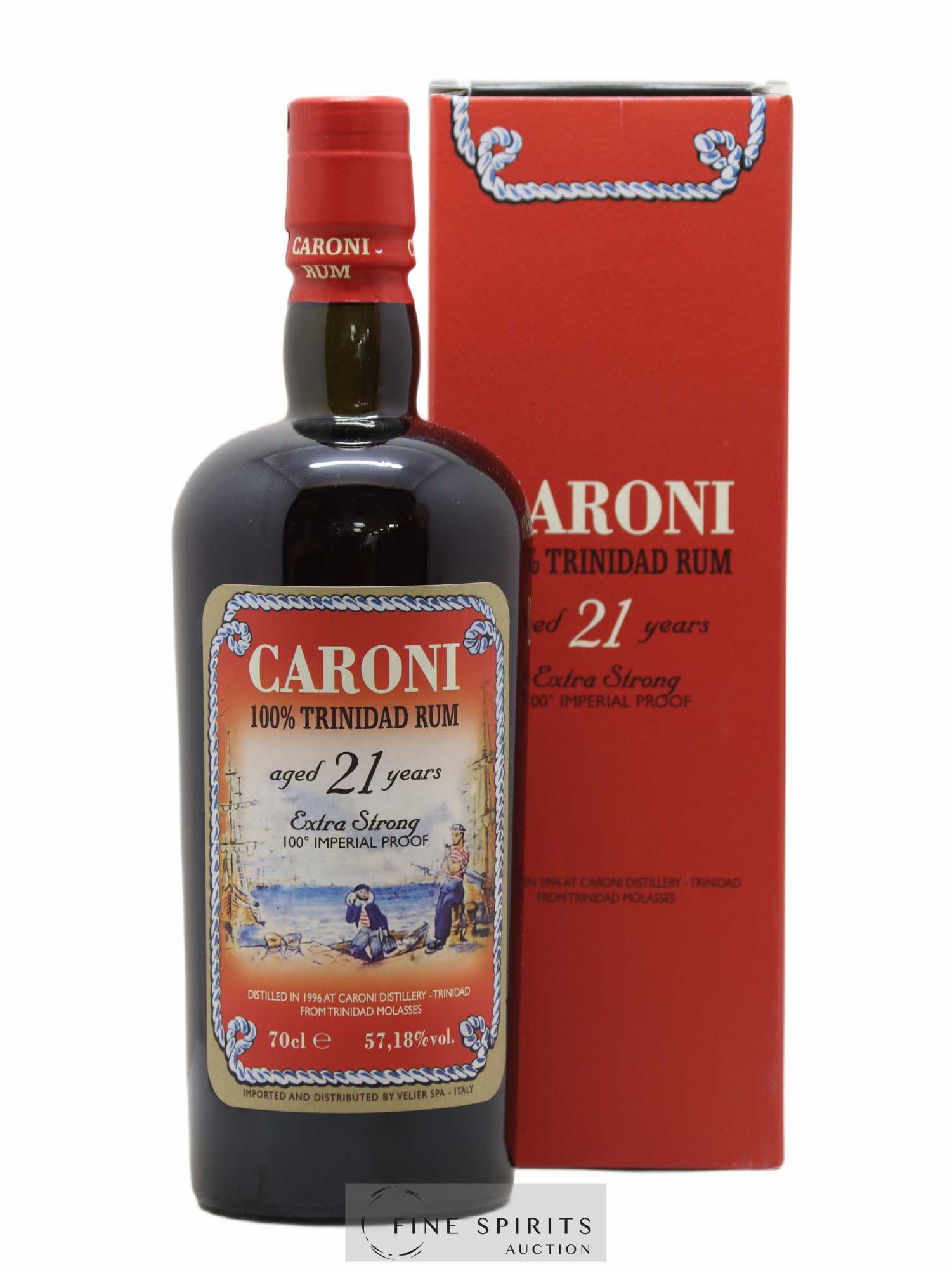 Caroni 21 years 1996 Of. 100° Imperial Proof bottled 2017 Velier Extra Strong