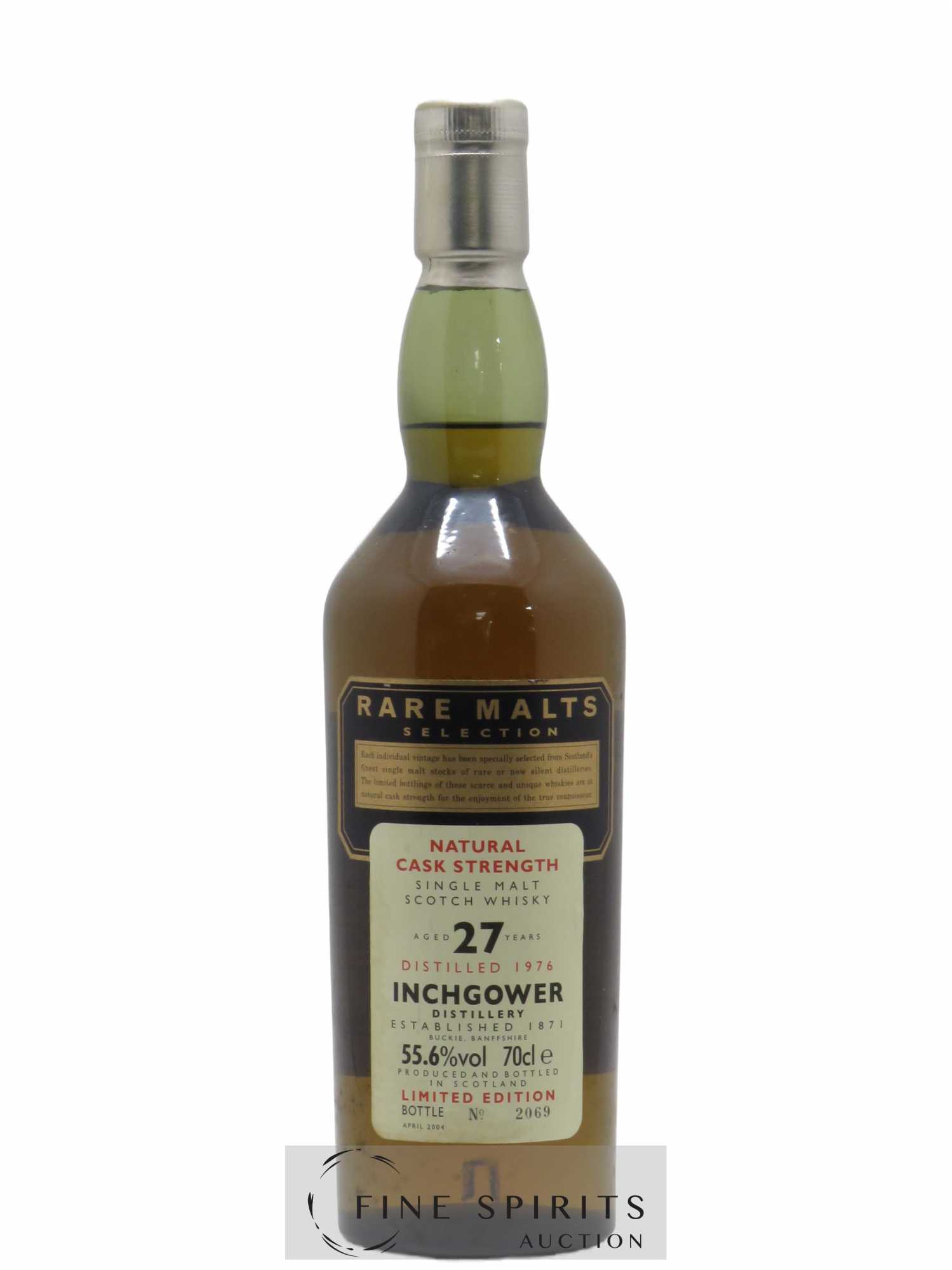 Inchgower 27 years 1976 Of. Rare Malts Selection Natural Cask Strengh - bottled 2004 Limited Edition