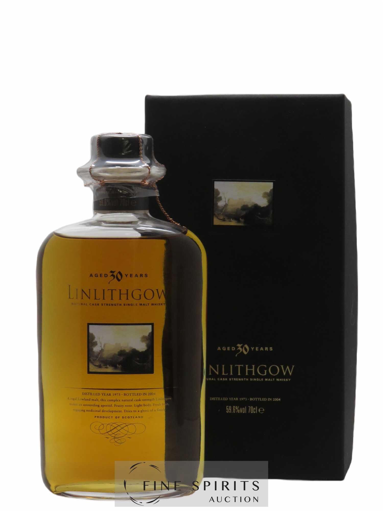 Linlithgow 30 years 1973 Of. Natural Cask Strength bottled in 2004