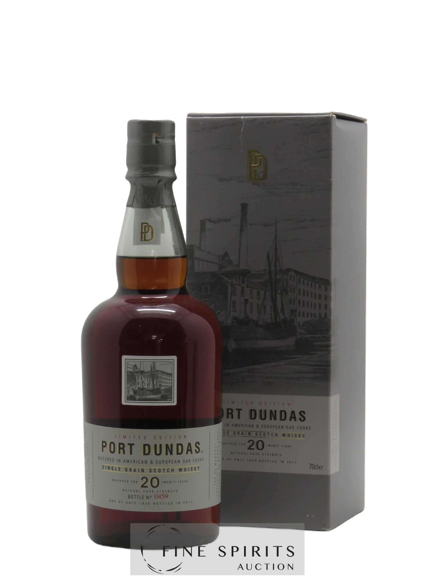 Port Dundas 20 years Of. Natural Cask Strength One of 1920 - bottled in 2011 Limited Edition