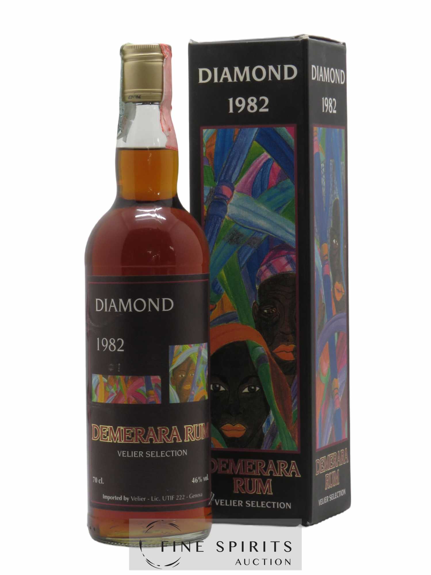 Diamond 1982 Velier bottled in 2002 Velier Selection