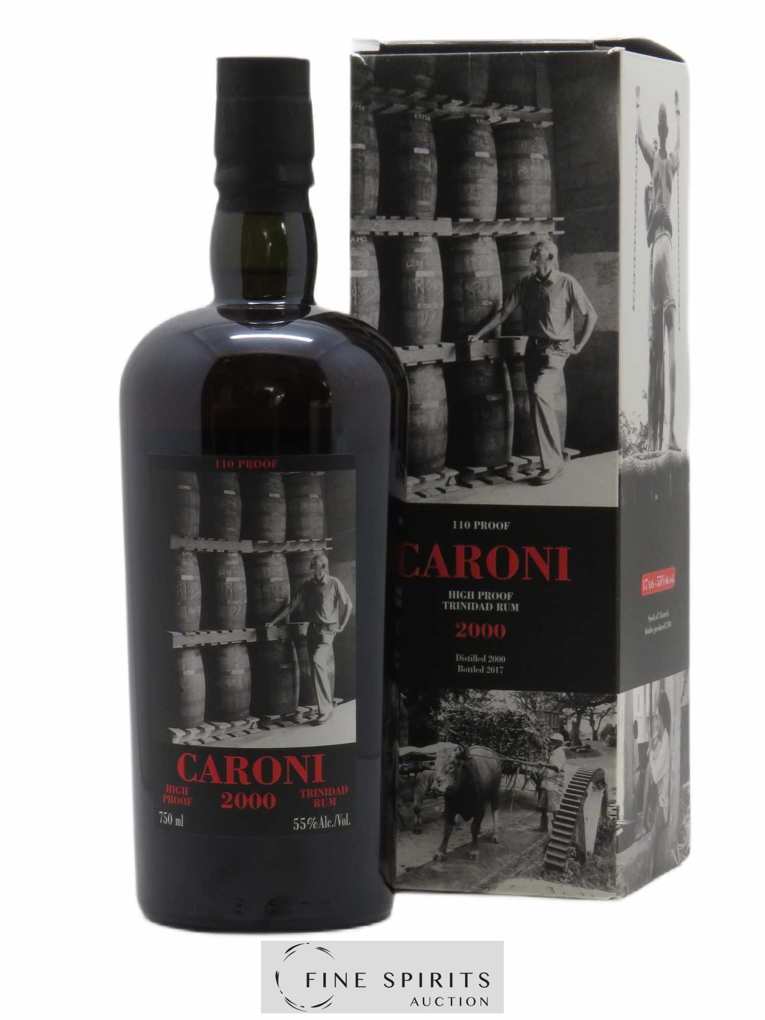 Caroni 17 years 2000 Velier 110 Proof One of 2700 - bottled 2017