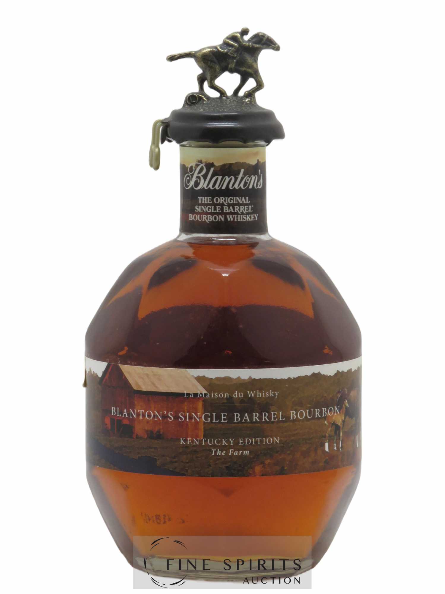 Blanton's Of. The Farm Single Barrel n°292 dumped on 2014 - bottled 2015 LMDW Kentucky Edition
