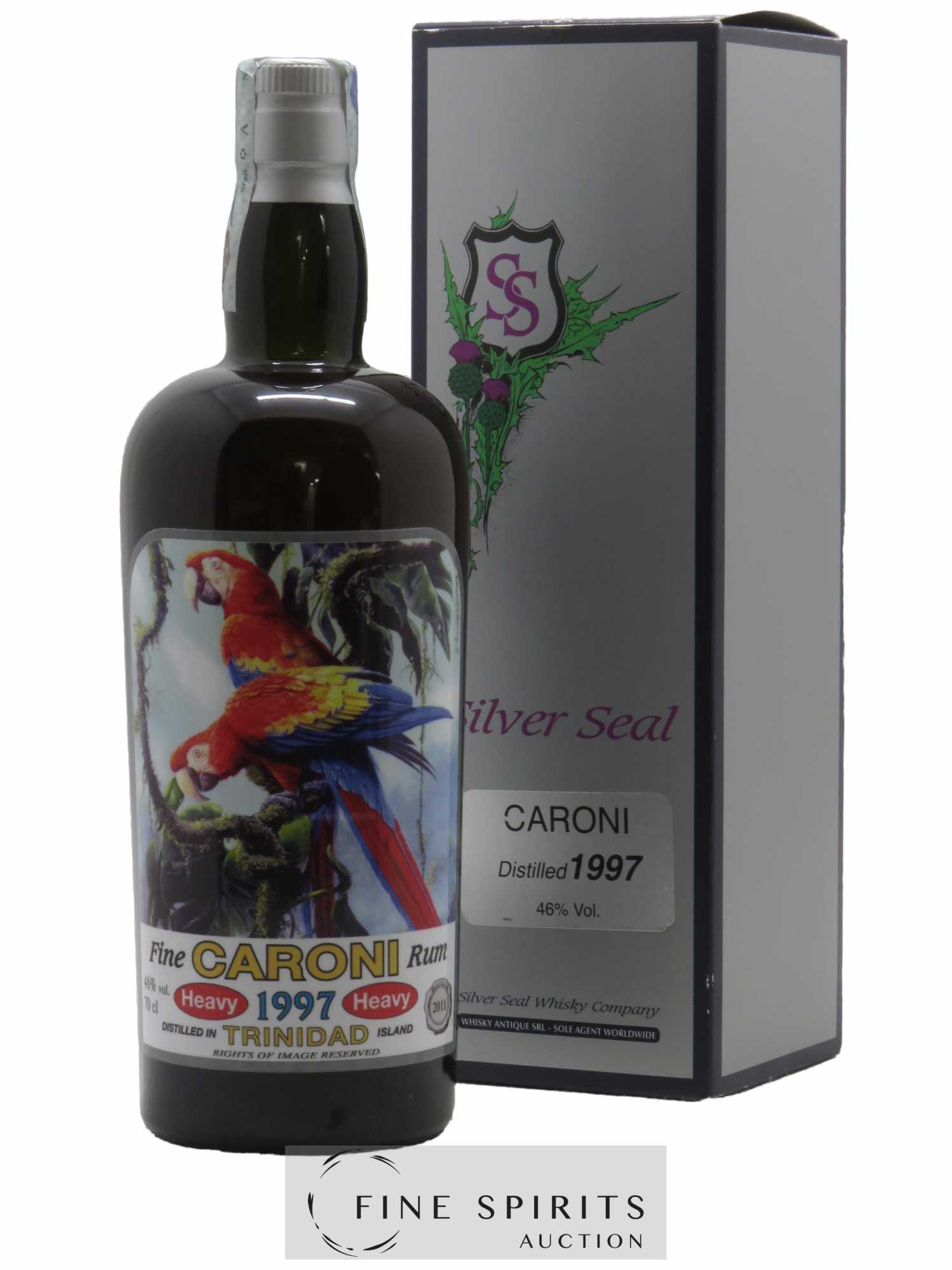Caroni 1997 Silver Seal Whisky Company Heavy bottled 2011 Wildlife Series n°2