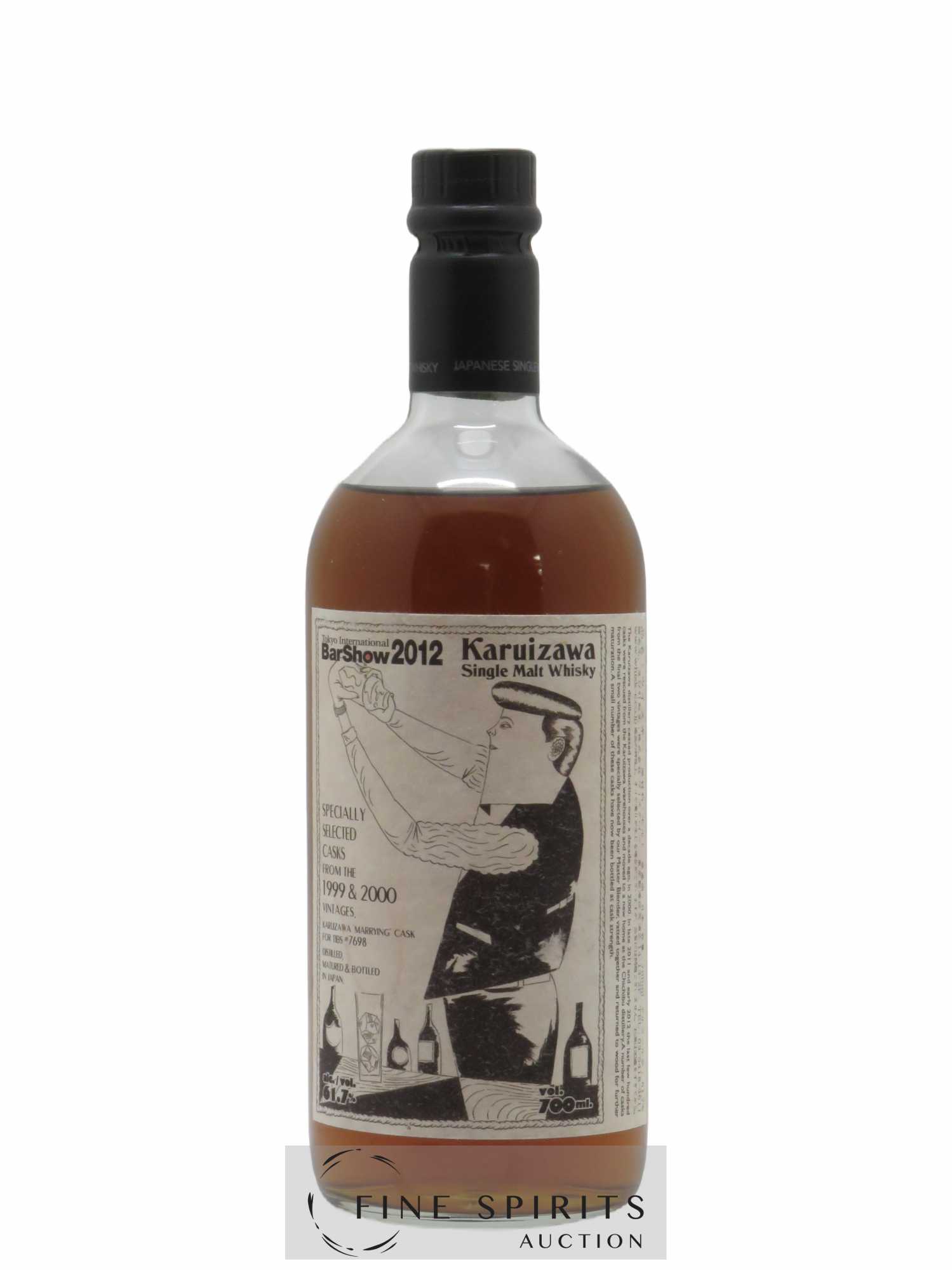 Karuizawa Whisky Live 1999 & 2000 Cask n°7698 Tokyo International Barshow 2012