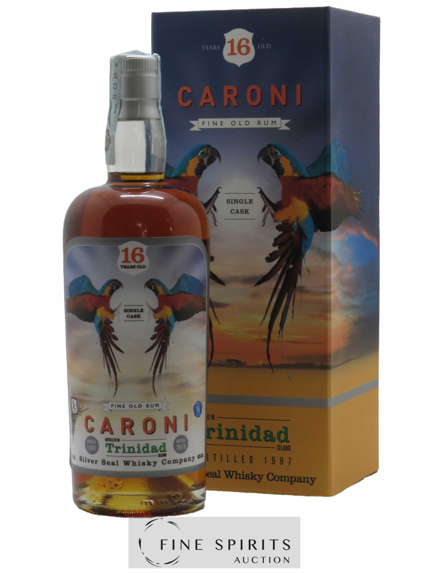Caroni 16 years 1997 Silver Seal Whisky Company Single Cask n° 16 bottled 2013