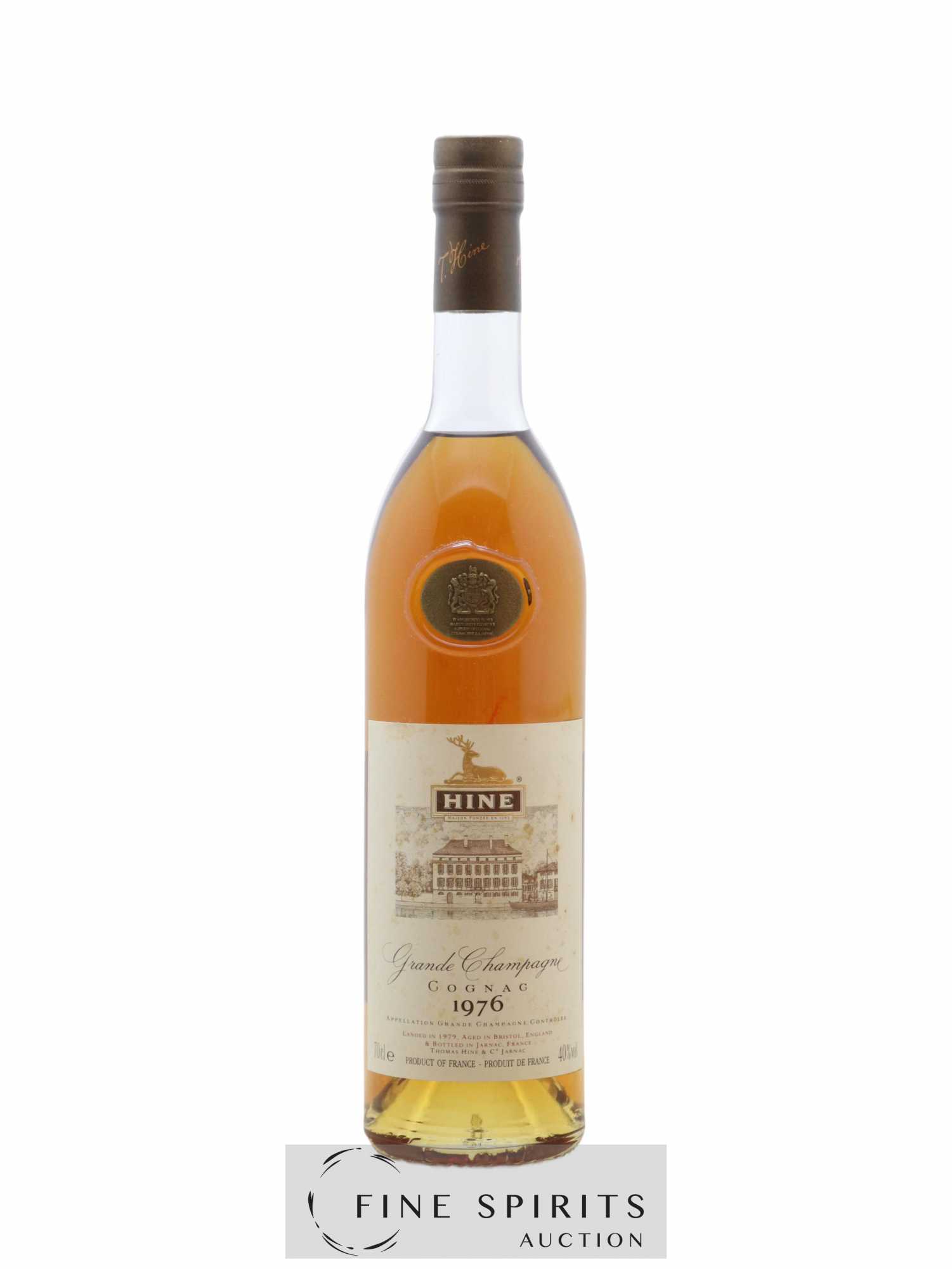 Buy Hine 1976 Of. Landed 1979 - Aged in Bristol (lot: 9)