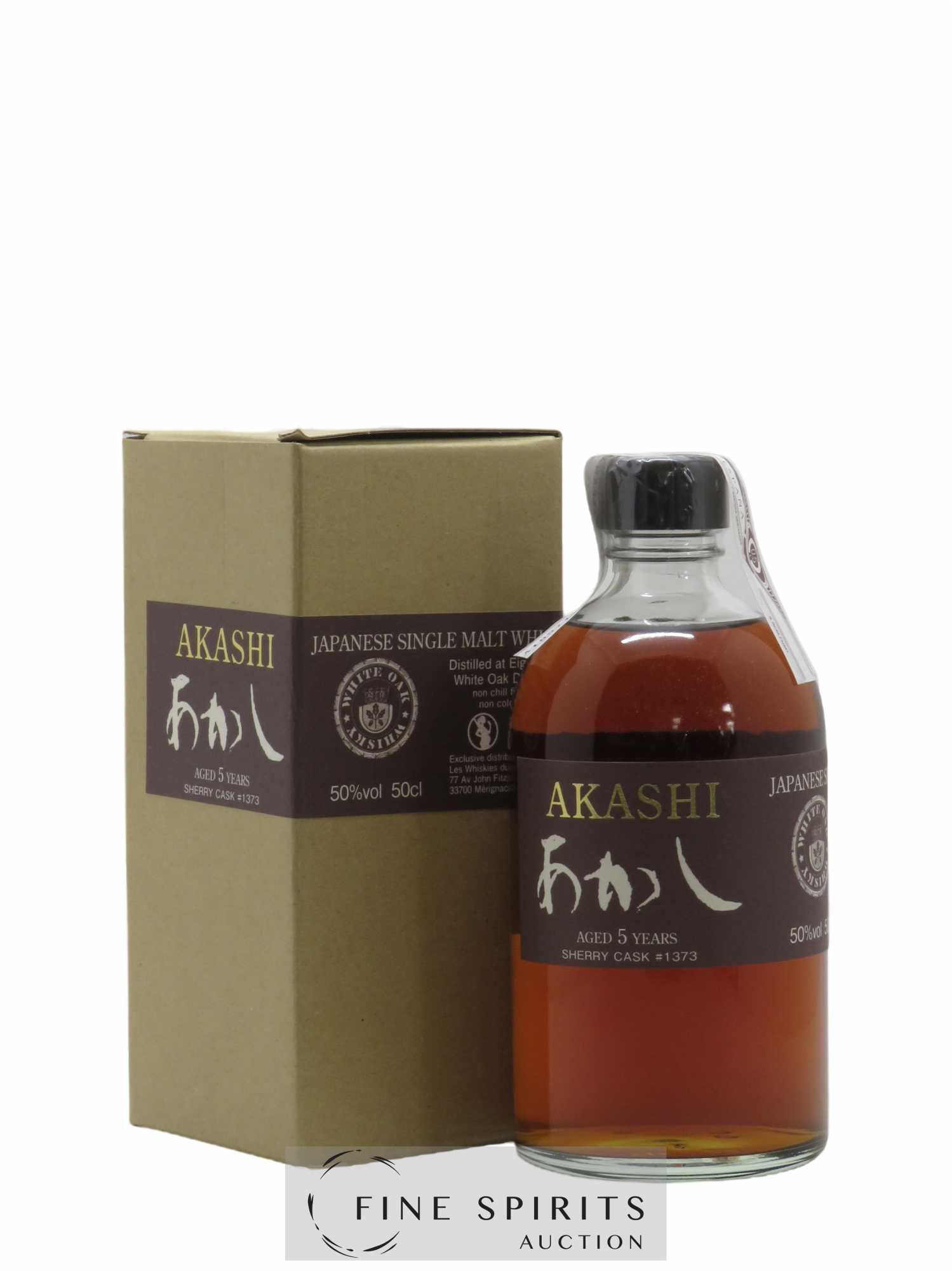 Akashi 5 years Of. Sherry Cask n°1373