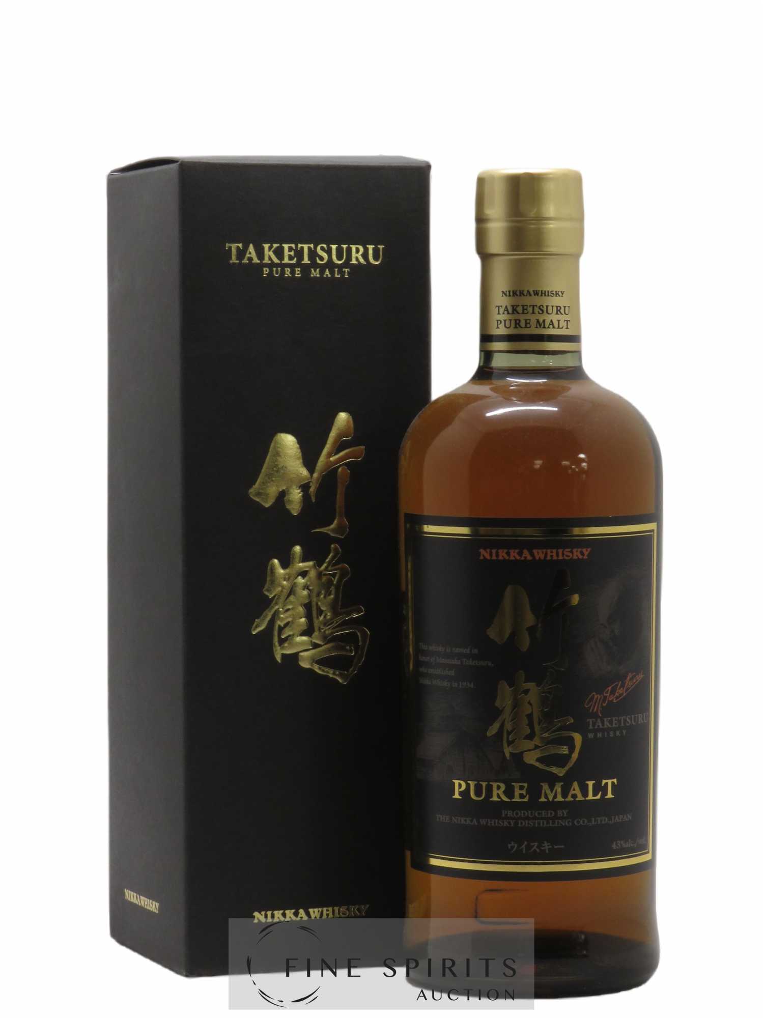 Taketsuru Of. Pure Malt Black label Nikka Whisky