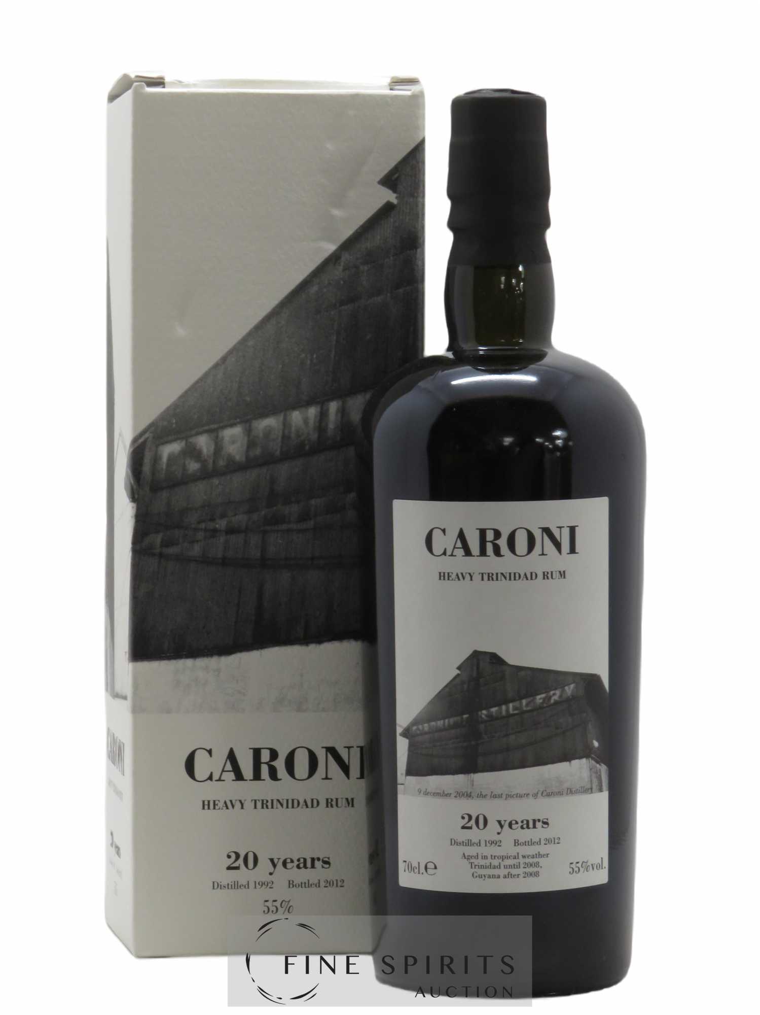 Caroni 20 years 1992 Velier Stock of 14 barrels 3977 bottles - bottled 2012
