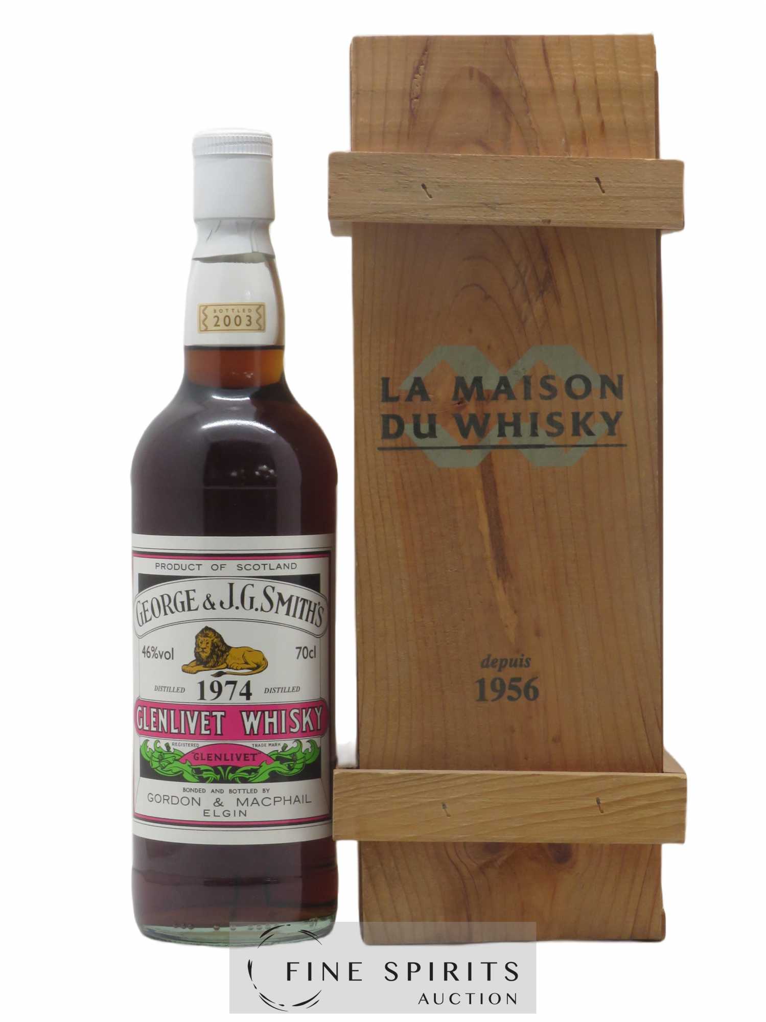 Glenlivet 1974 Gordon & Macphail George & J.G. Smith's bottled 2003 LMDW
