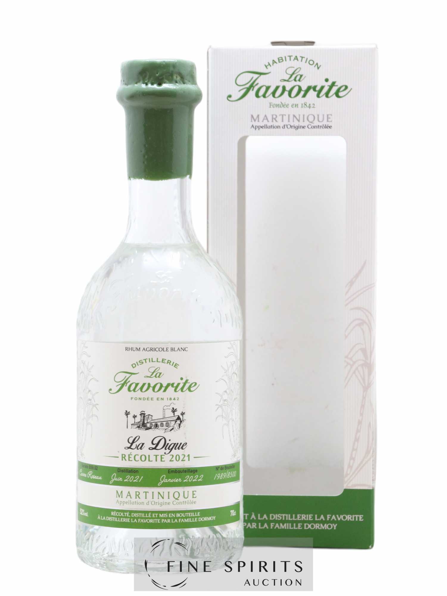 La Favorite 2021 Of. La Digue One of 8500 - bottled 2022