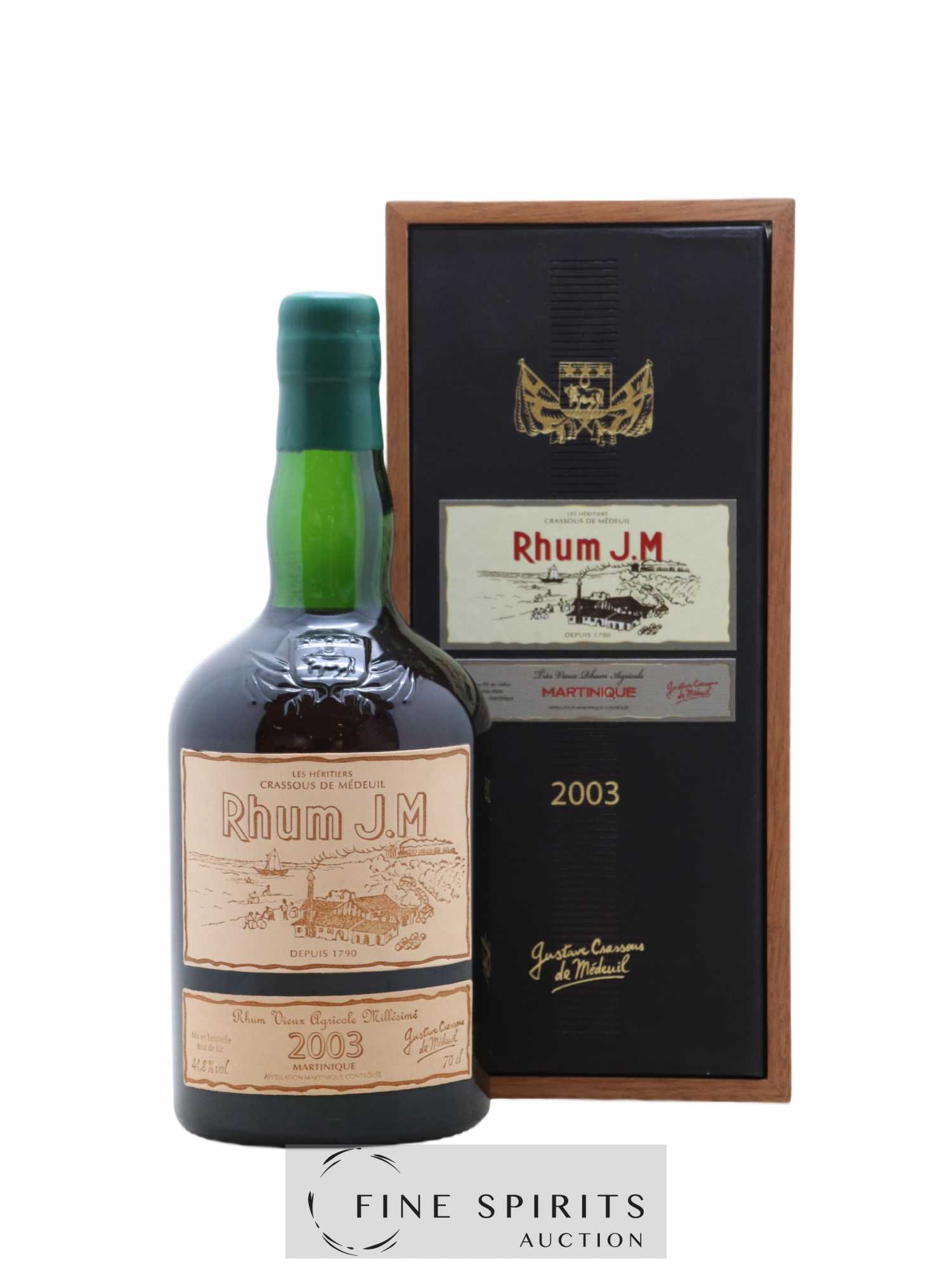 J.M 15 years 2003 Of. bottled 2020 Brut de Fût