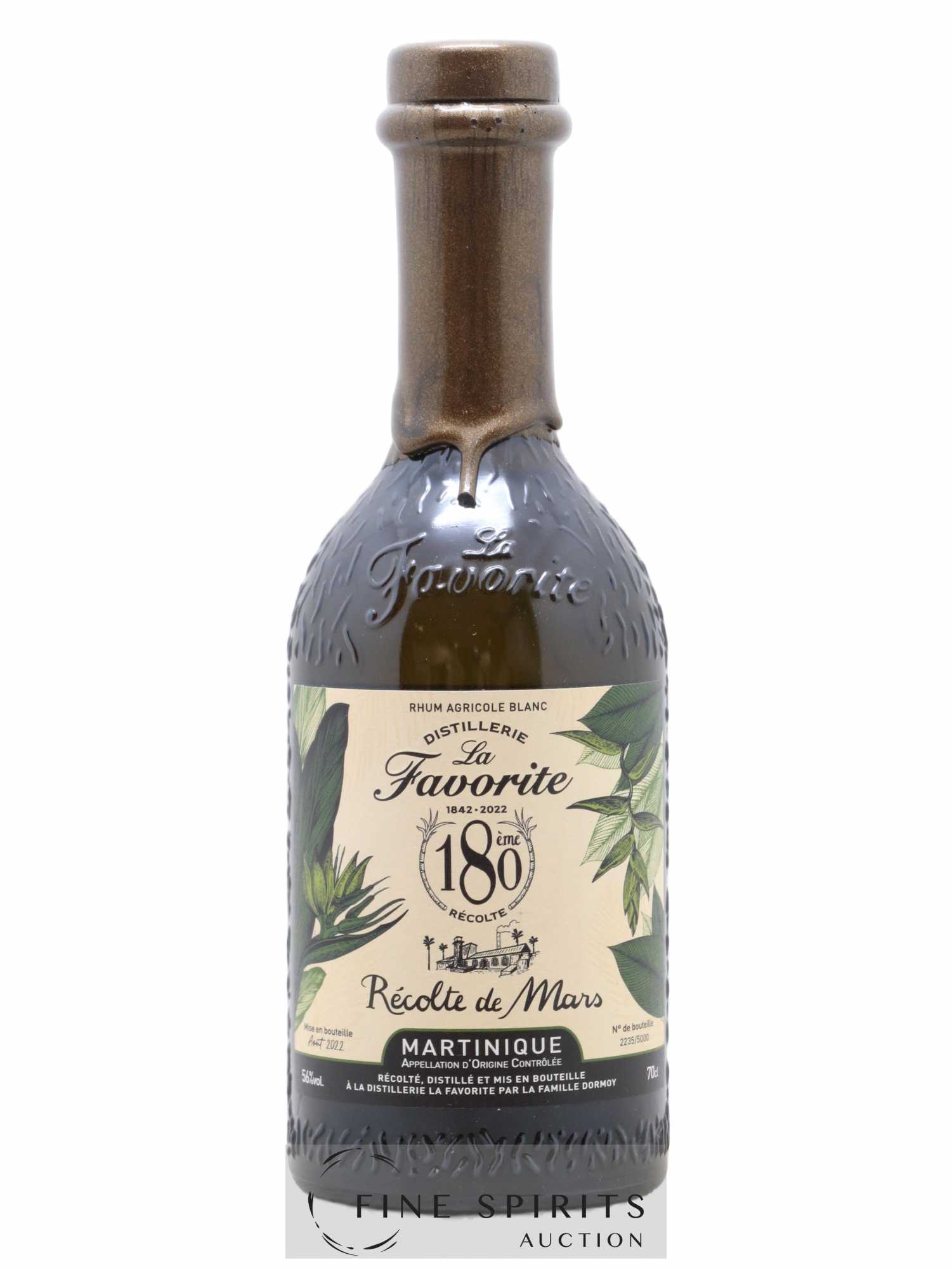 La Favorite 2022 Of. Récolte de Mars One of 5000 - bottled 2022 180ème Récolte