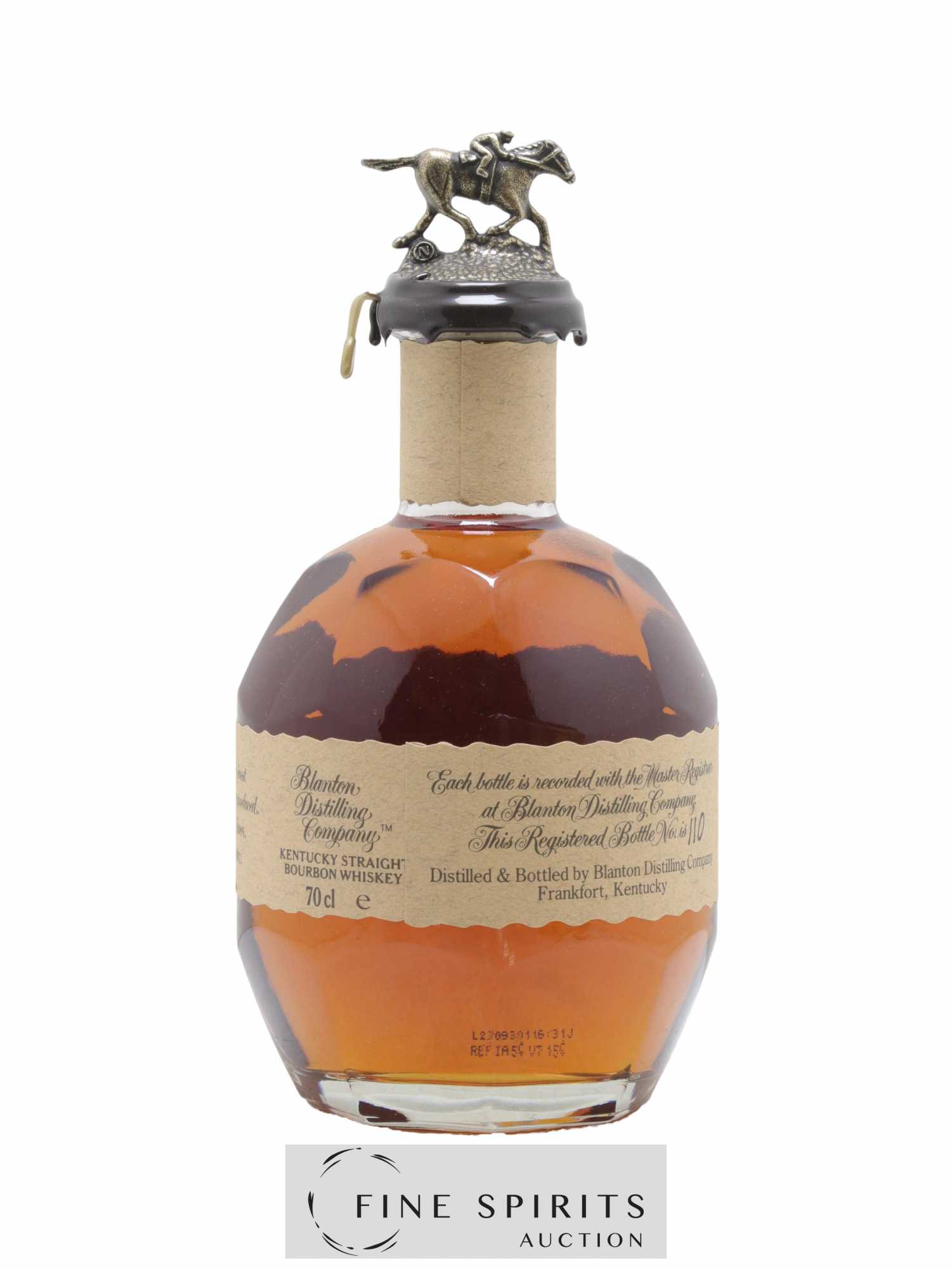 Buy Blanton's Of. The Original Single Barrel n°809 - dumped 2023