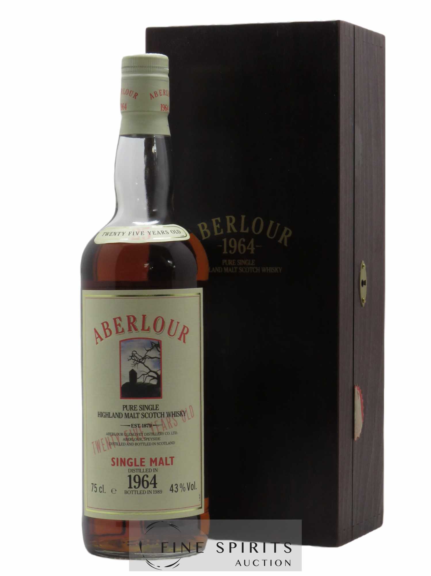 Aberlour 25 years 1964 Of. bottled 1989