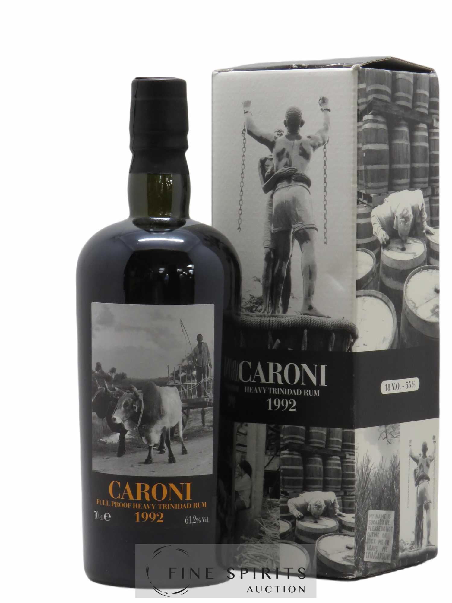 Caroni 18 years 1992 Velier Stock of 14 Casks 6253 bottles - bottled 2010 Full Proof