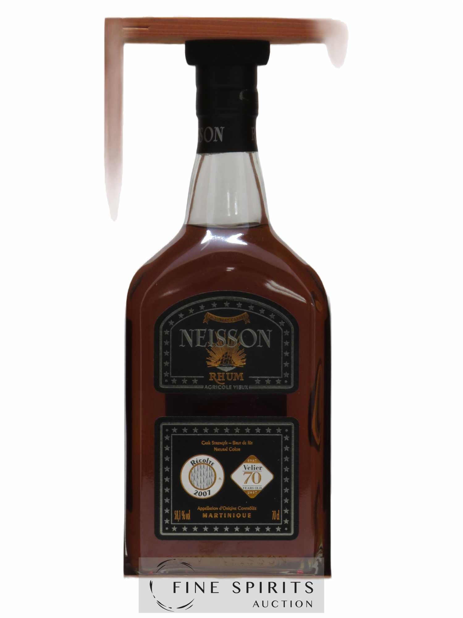 Neisson 2007 Of. Cask Strengh - bottled 2017 Velier 70 Years Old Edition Unique de 528 bouteilles