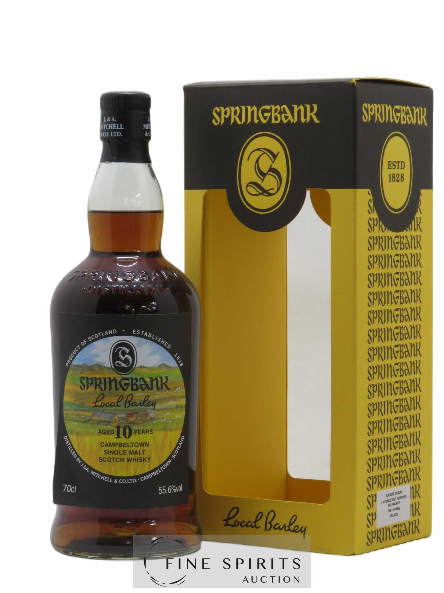 Springbank 10 years 2010 Of. Local Barley One of 8500 - bottled 2020