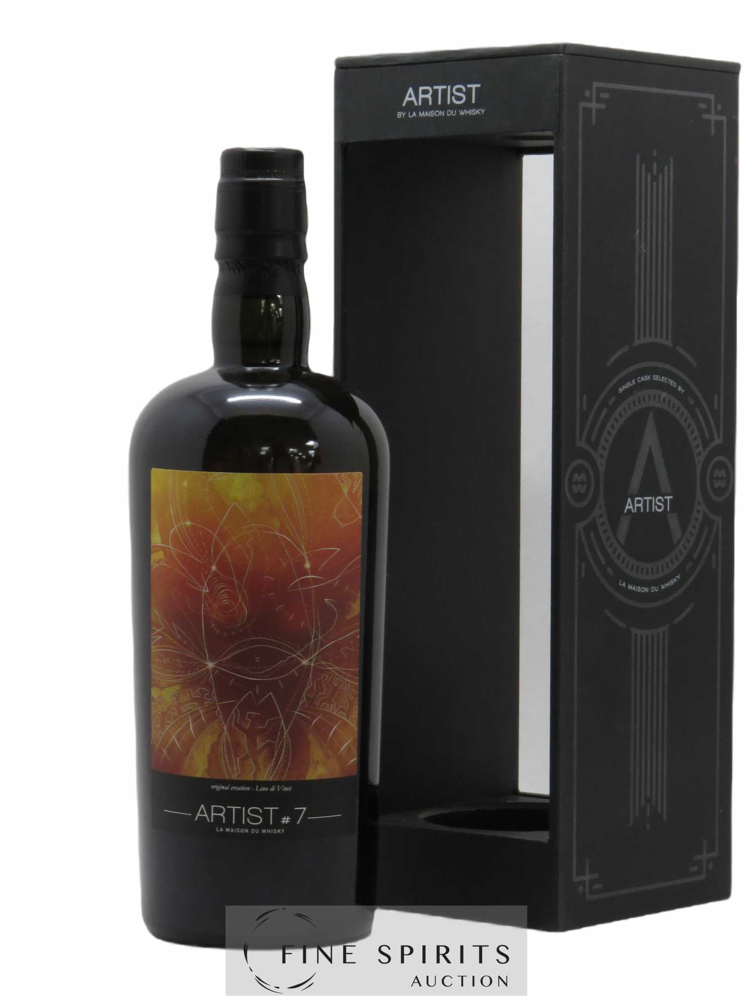 Bunnahabhain 40 years 1975 Of. Artist n°7 Hogshead Cask n°7079 - bottled in 2017 LMDW Limited Edition of 237