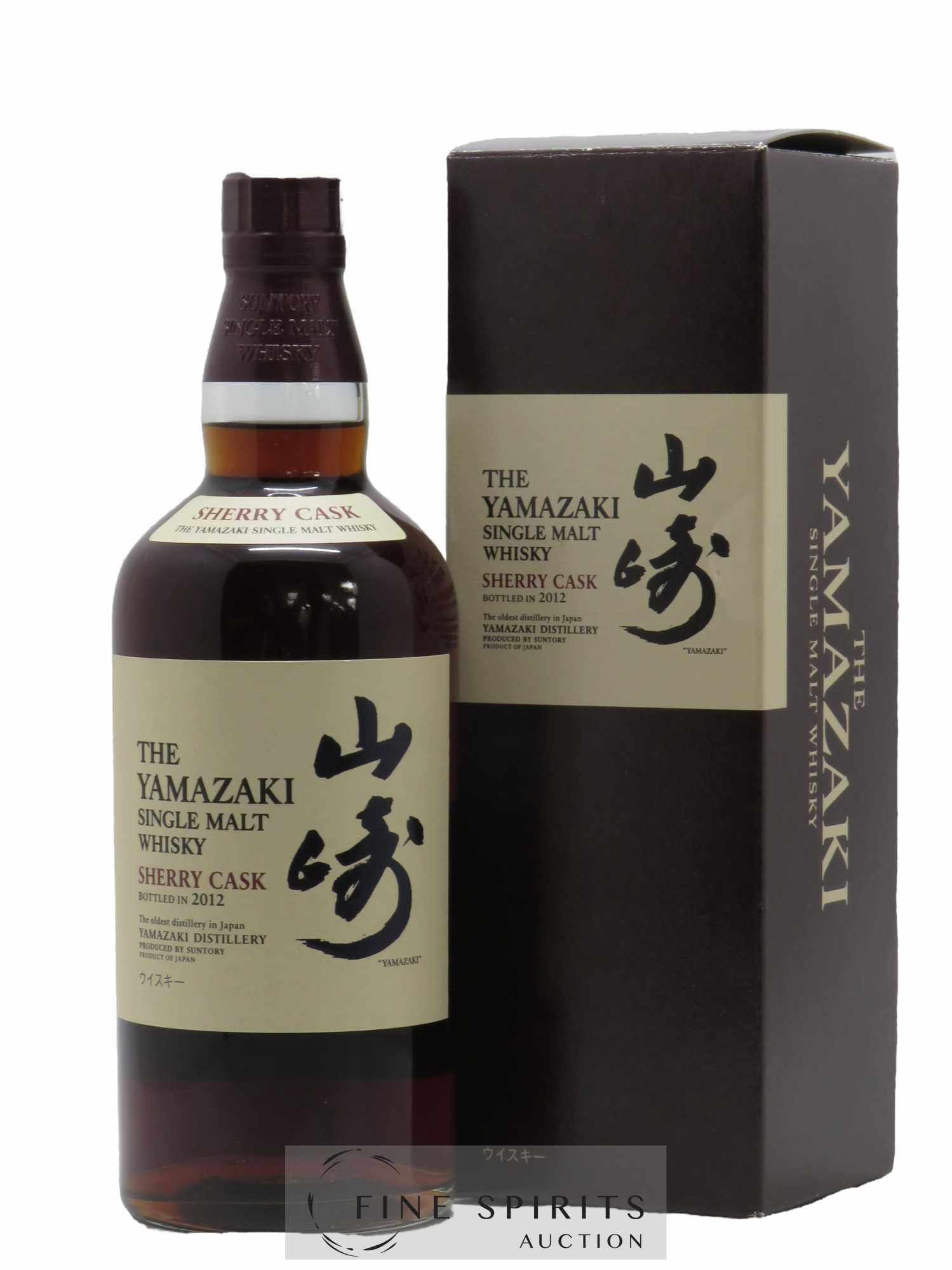Yamazaki Of. Non-Chill Filtered Sherry Cask - bottled 2012 Suntory