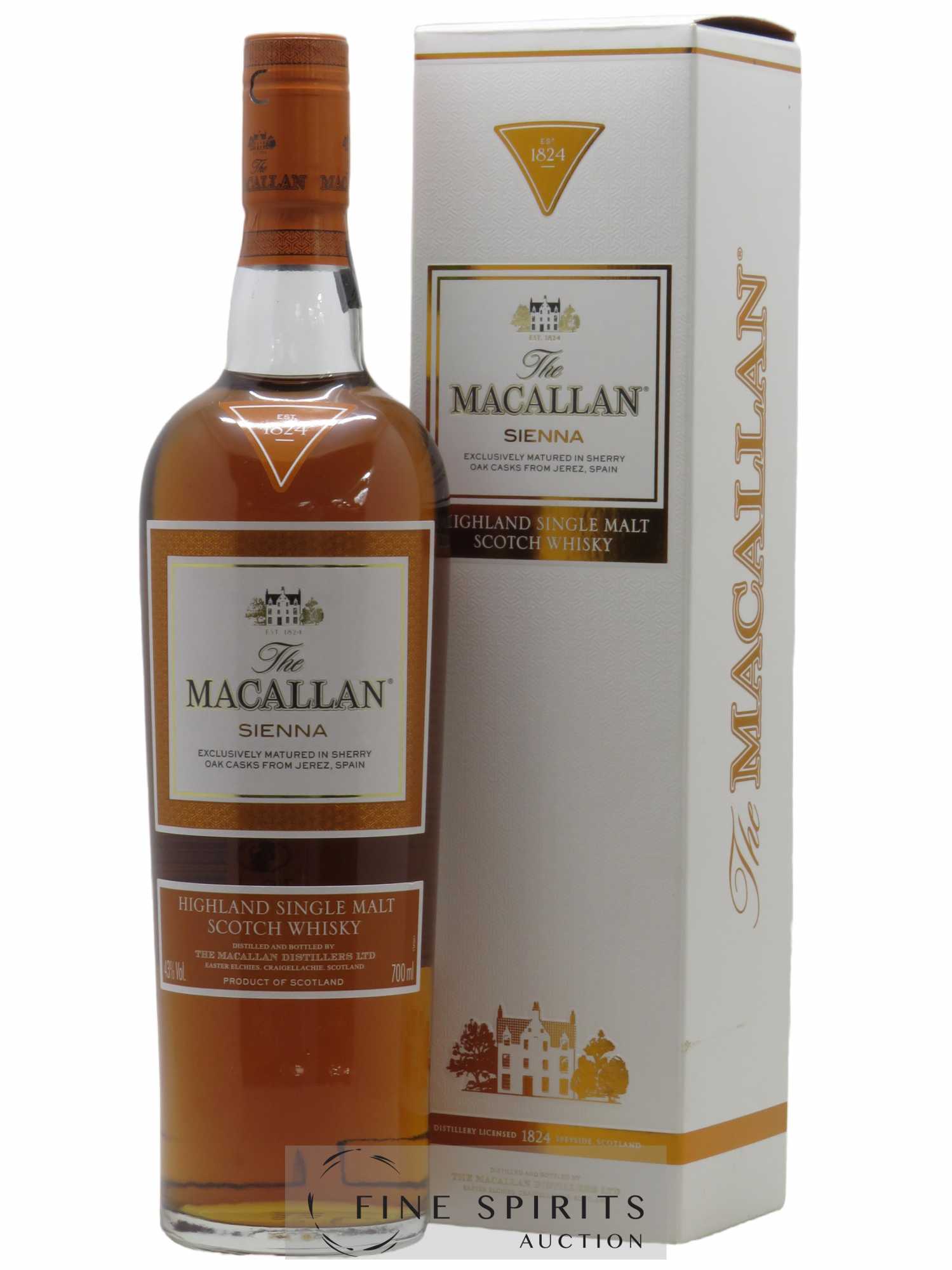 Macallan (The) Of. Sienna Sherry Oak Casks from Jerez The 1824 Series