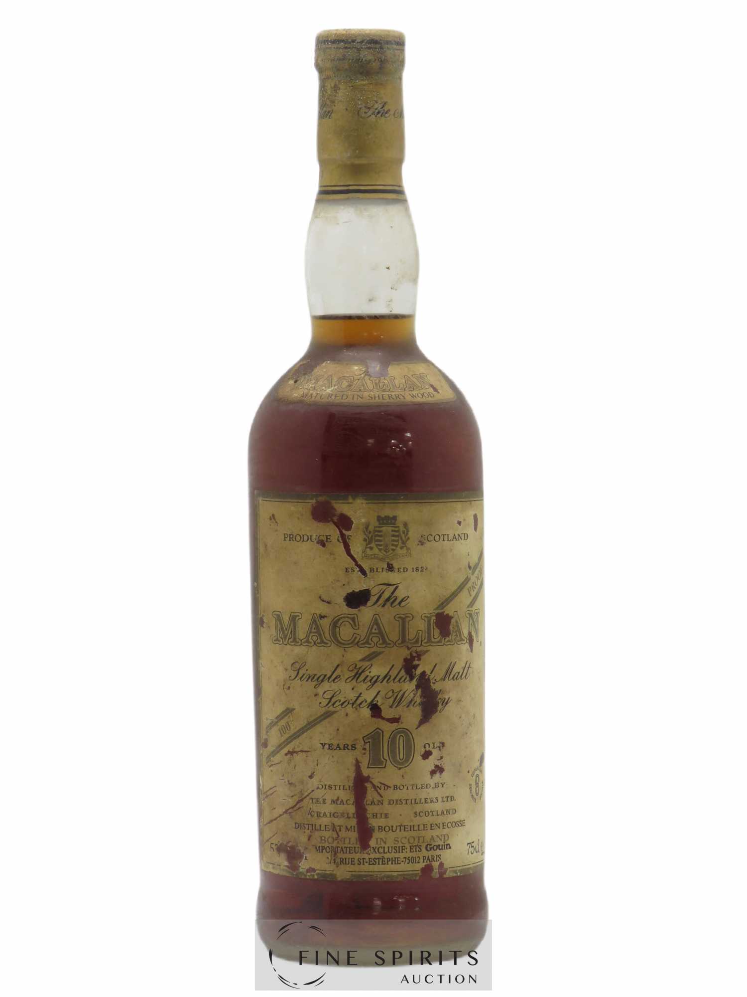Macallan (The) 10 years Of. 100 Proof ETS Gouin