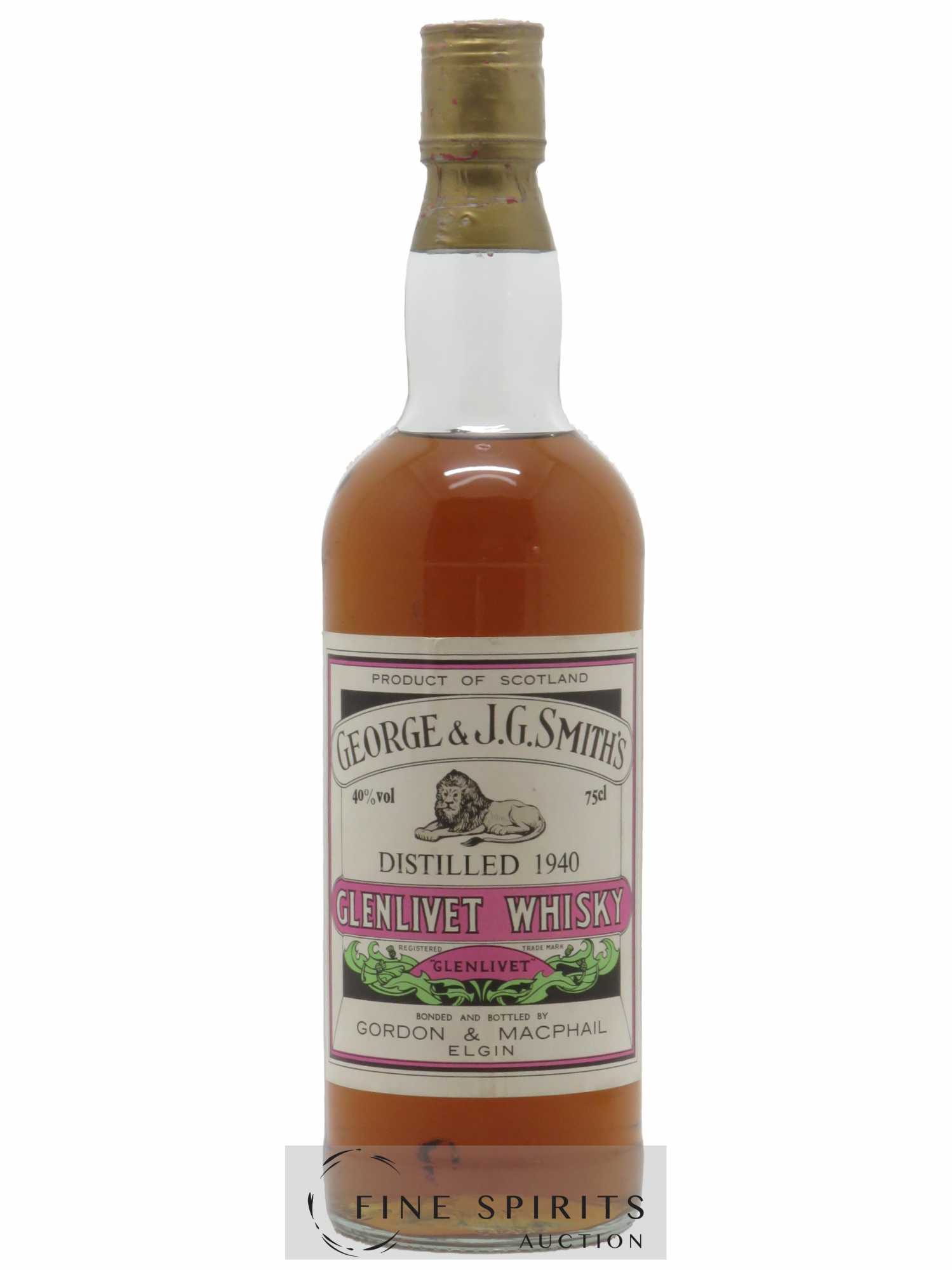 Glenlivet 1940 Gordon & Macphail