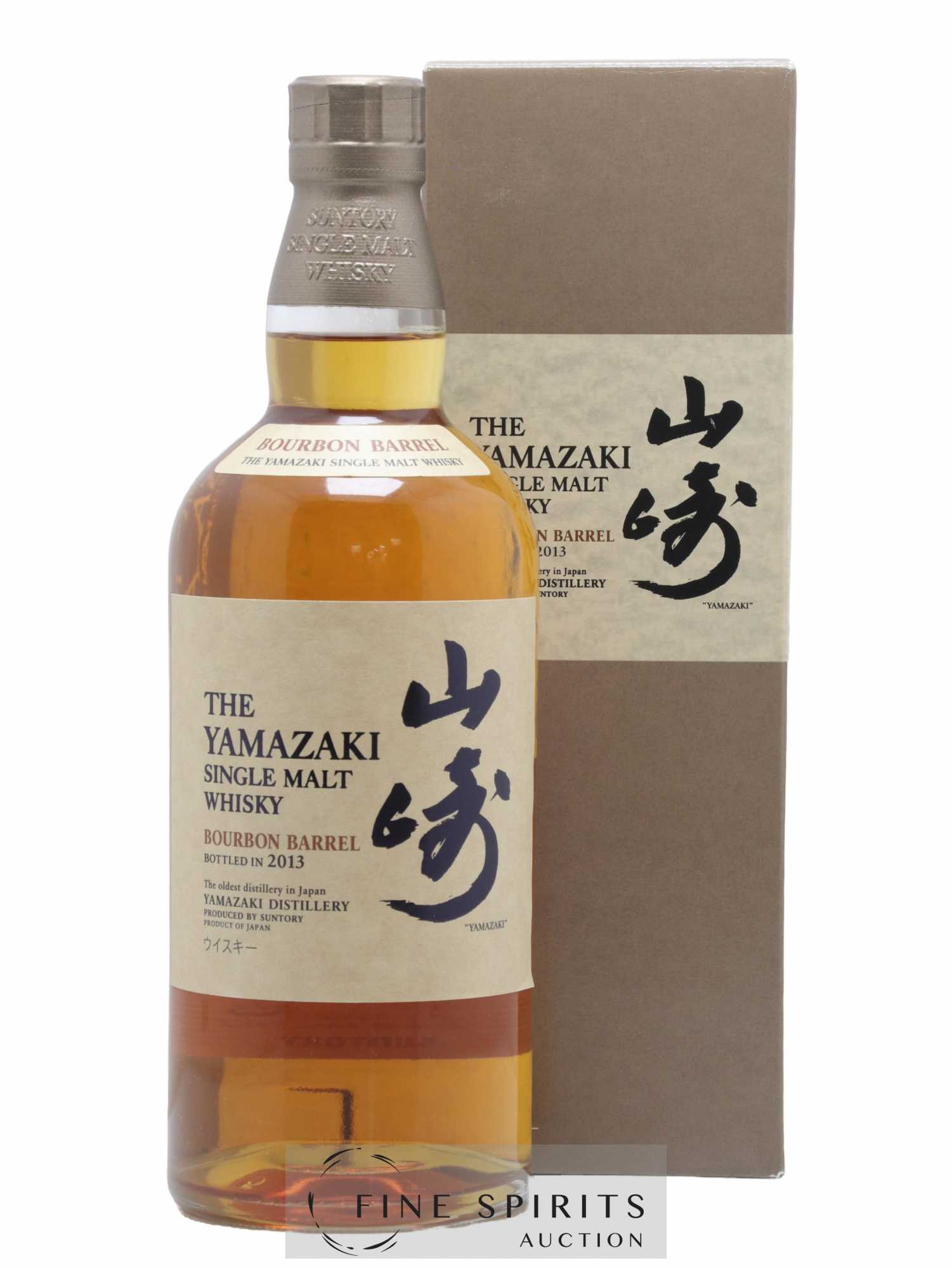 Yamazaki Of. Bourbon Barrel bottled 2013 Suntory