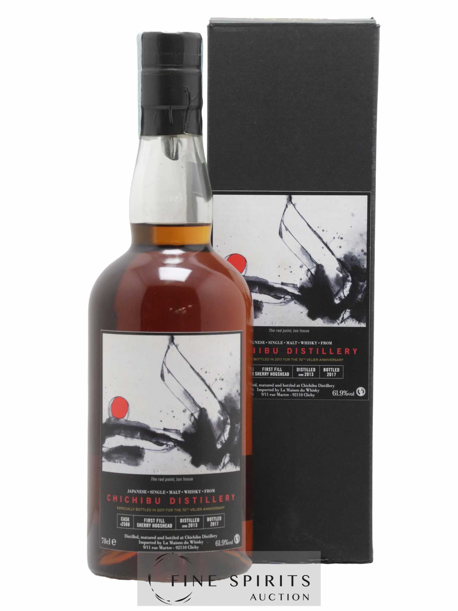 Chichibu 2013 Of. Velier 70th Anniversary Cask n°2588 - One of 318 - bottled 2017 LMDW