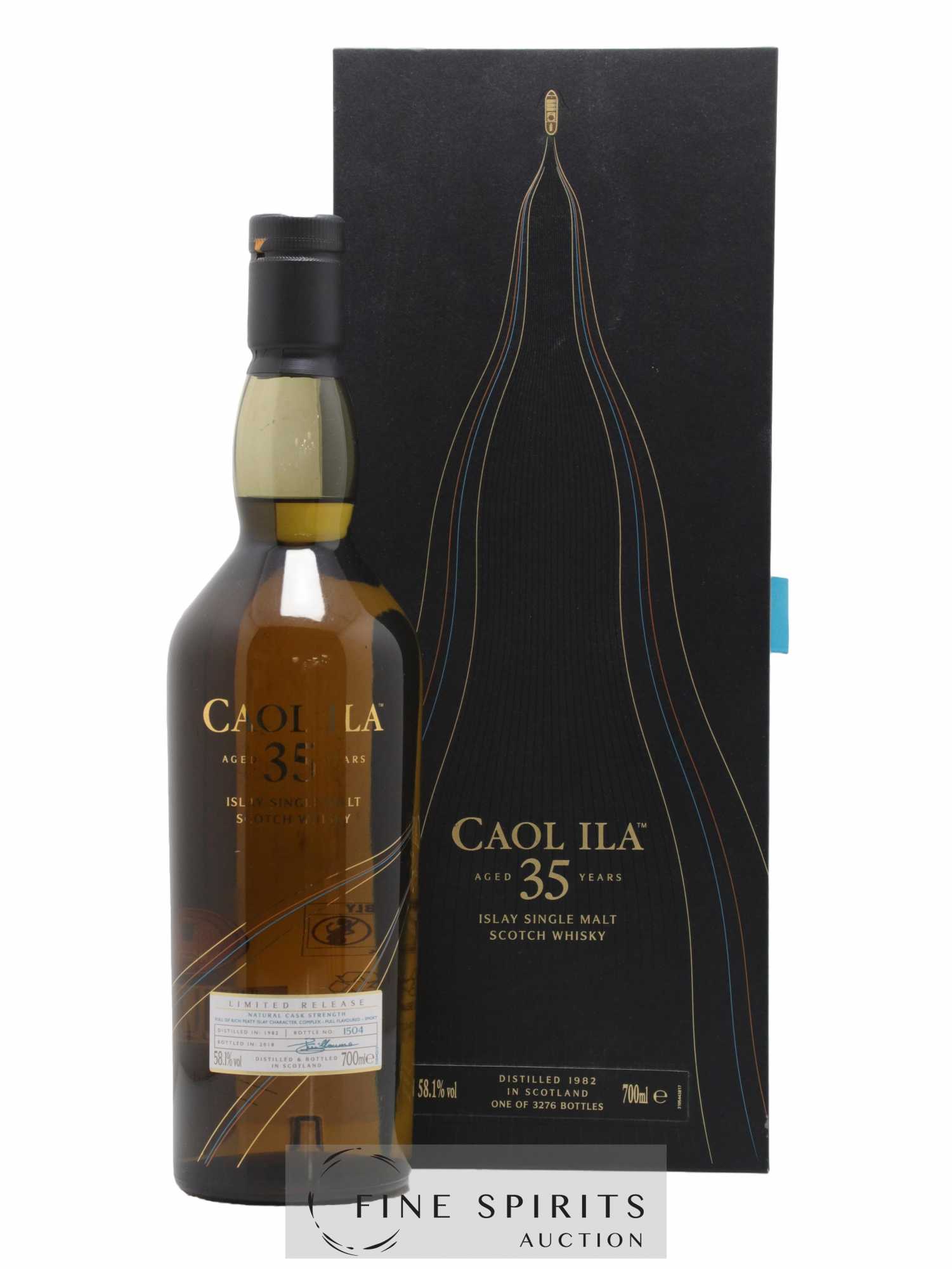 Caol Ila 35 years 1982 Of. bottled 2018 Limited Release