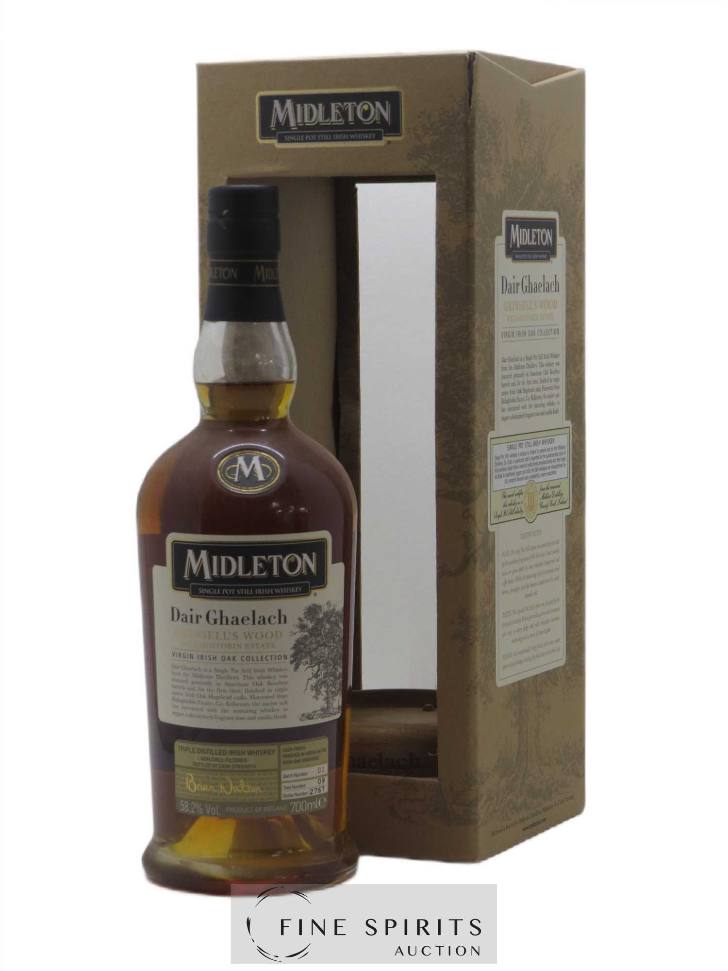 Midleton Of. Dair Ghaelach Grinsell's Wood Batch n°1 - Tree n° 09
