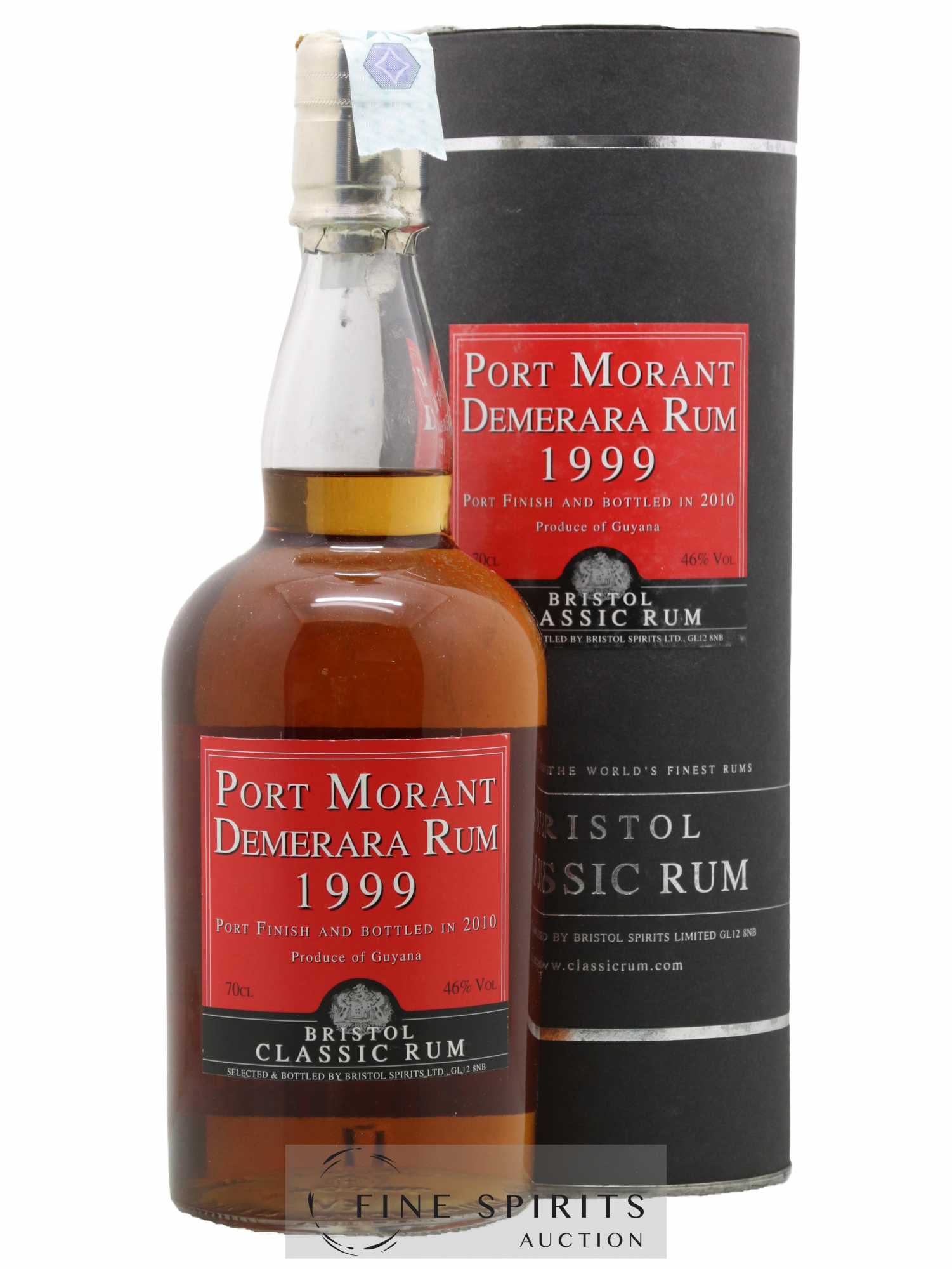 Port Morant 1999 Bristol Spirits Bristol Classic Rum Port Finish - bottled 2010