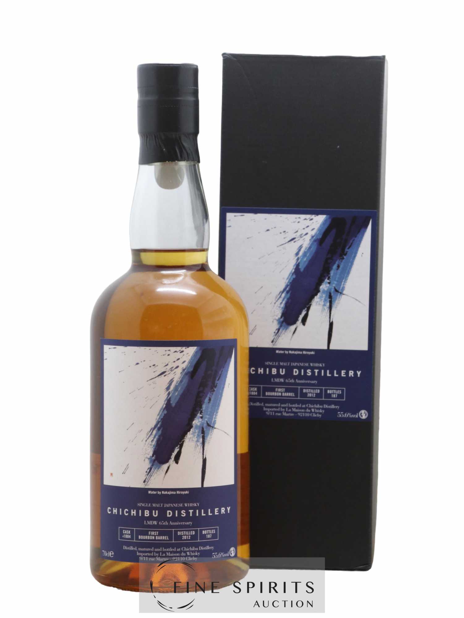 Chichibu 2012 Of. Cask n°1884 - One of 187 LMDW 65th Anniversary