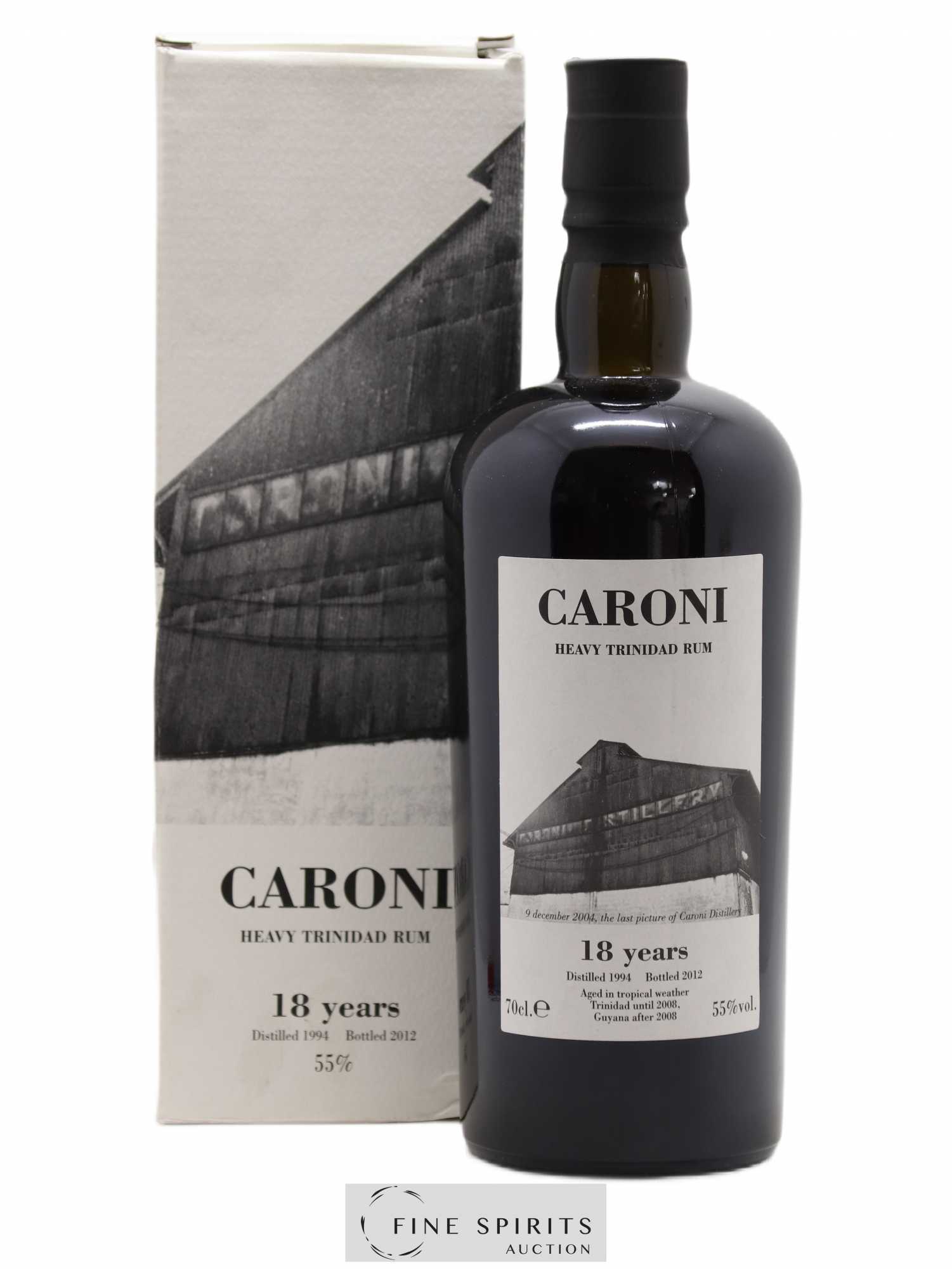 Caroni 18 years 1994 Velier Stock of 23 Barrels One of 6943 - bottled 2012
