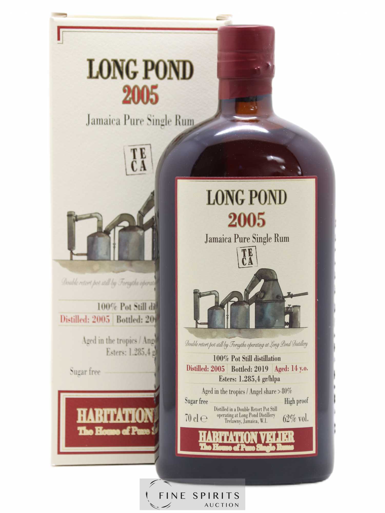 Long Pond 14 years 2005 Velier TECA bottled 2019 Habitation Velier