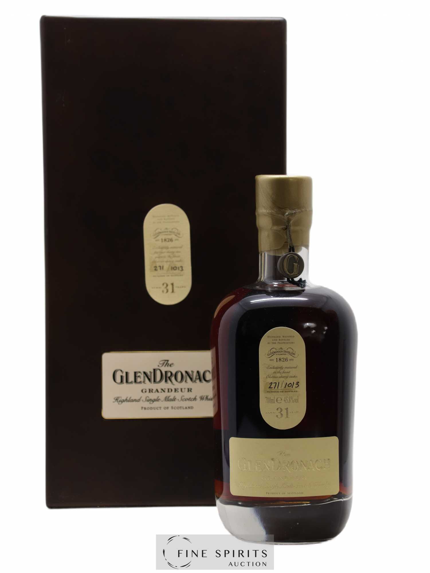 Glendronach 31 years Of. Grandeur One of 1013