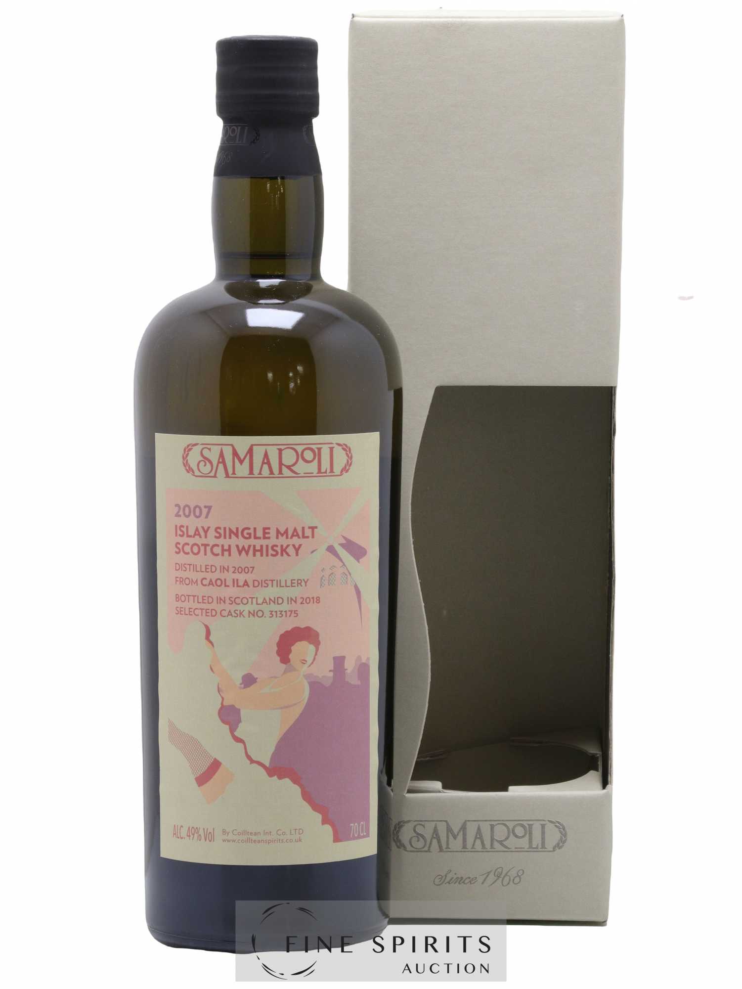 Caol Ila 2007 Samaroli Cask n°313175 - bottled 2018
