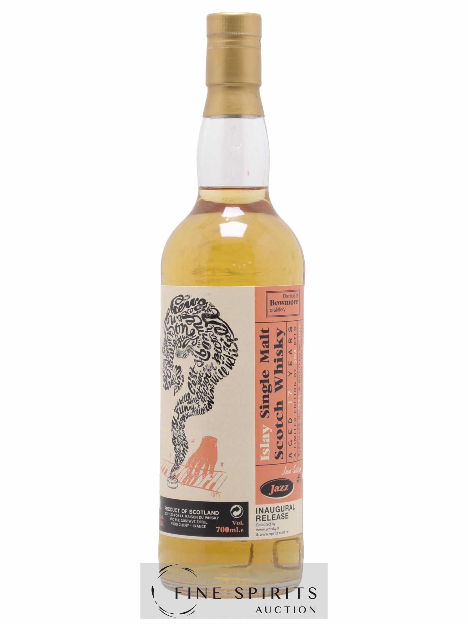 Bowmore 17 years 1996 T.W.A. Joint Bottling LMDW
