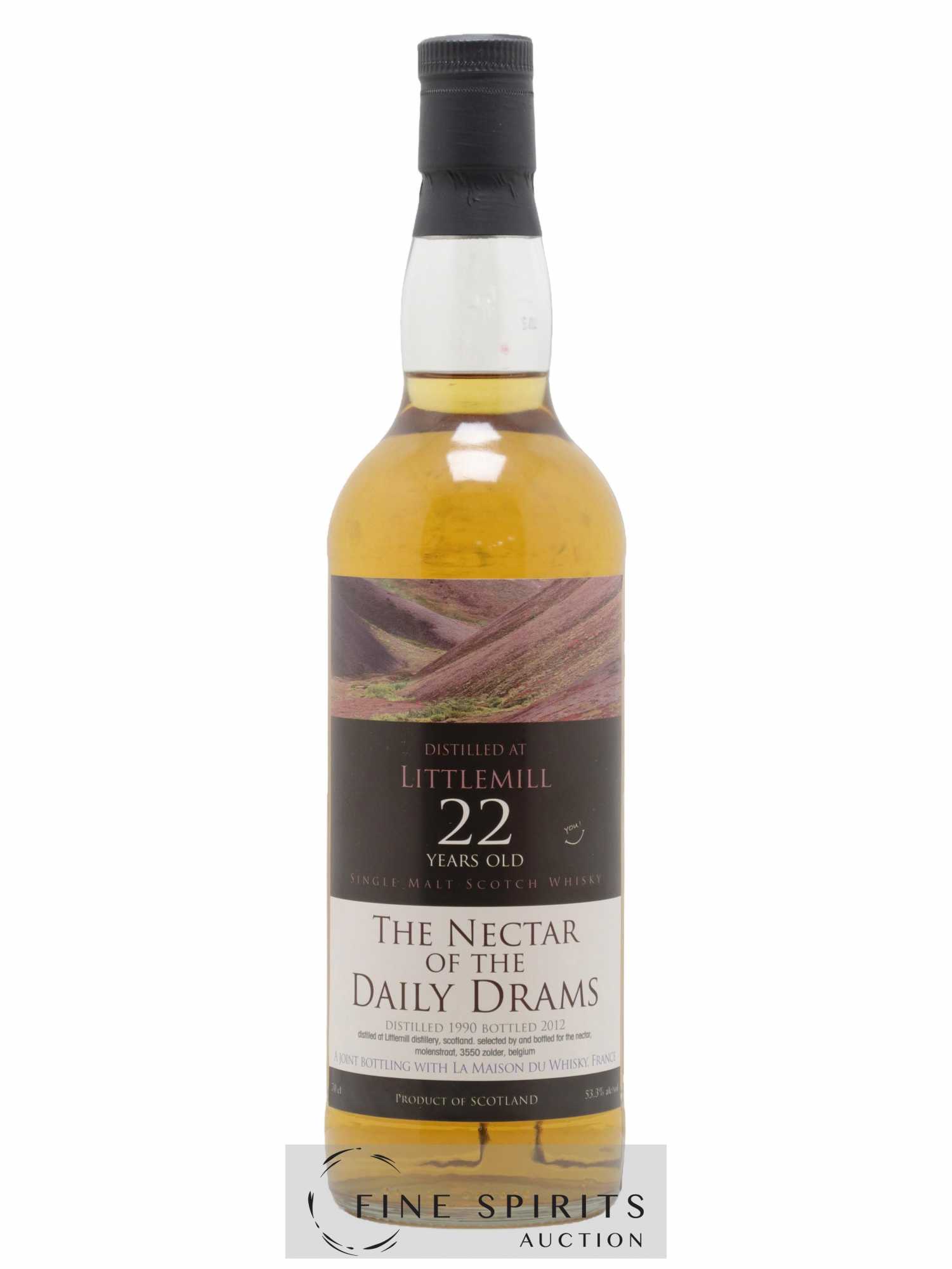 Littlemill 22 years 1990 The Nectar Of The Daily Drams bottled 2012 Joint Bottling LMDW