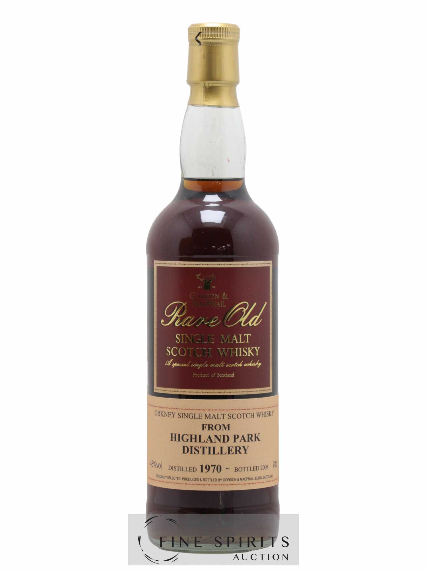 ハイランドパーク 8年 Bottled by GORDON & MACPHAIL パーティを彩るご馳走や 8年 ハイランドパーク ゴードン＆マク