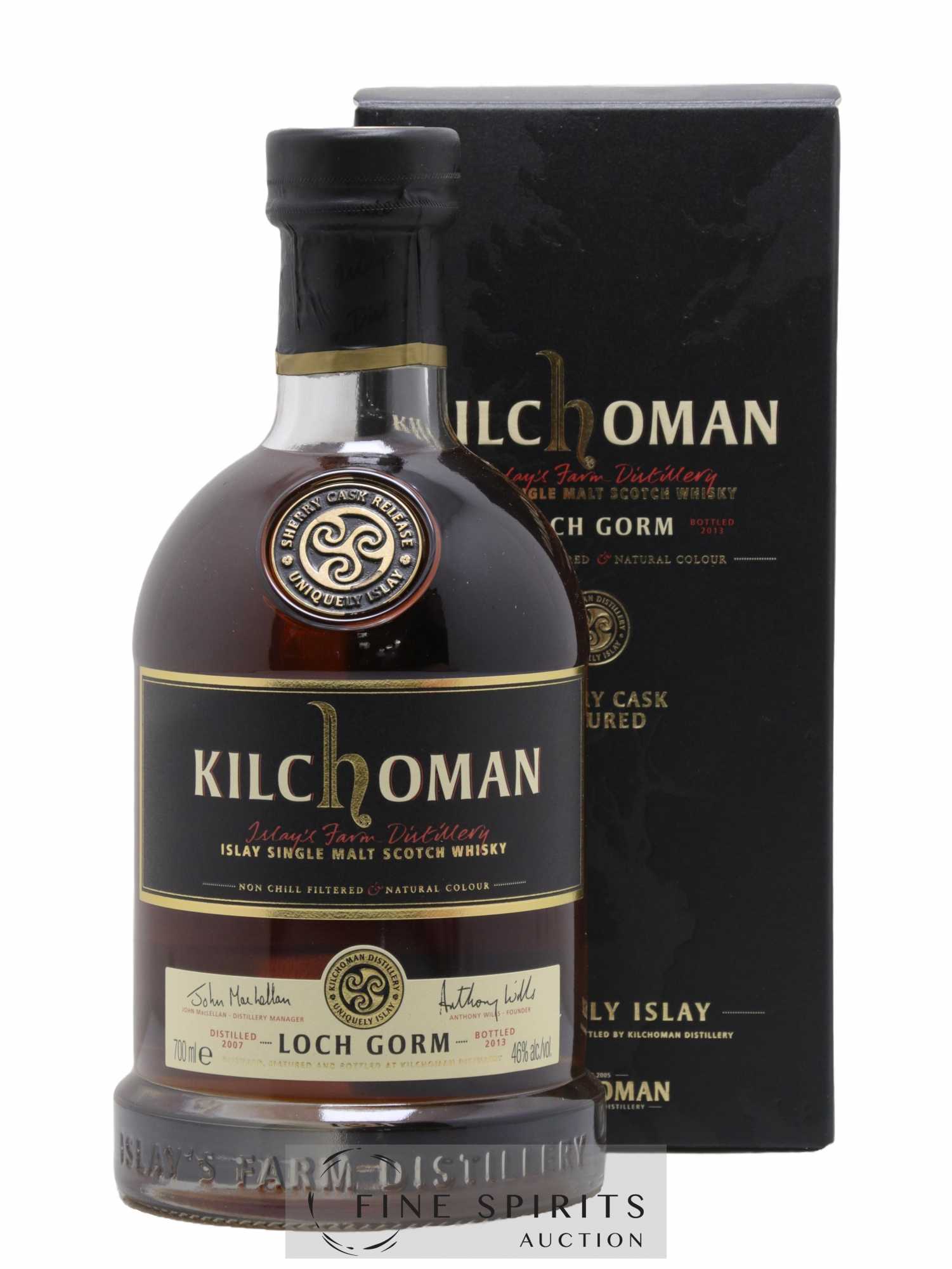 Kilchoman 2007 Of. Loch Gorm bottled 2013