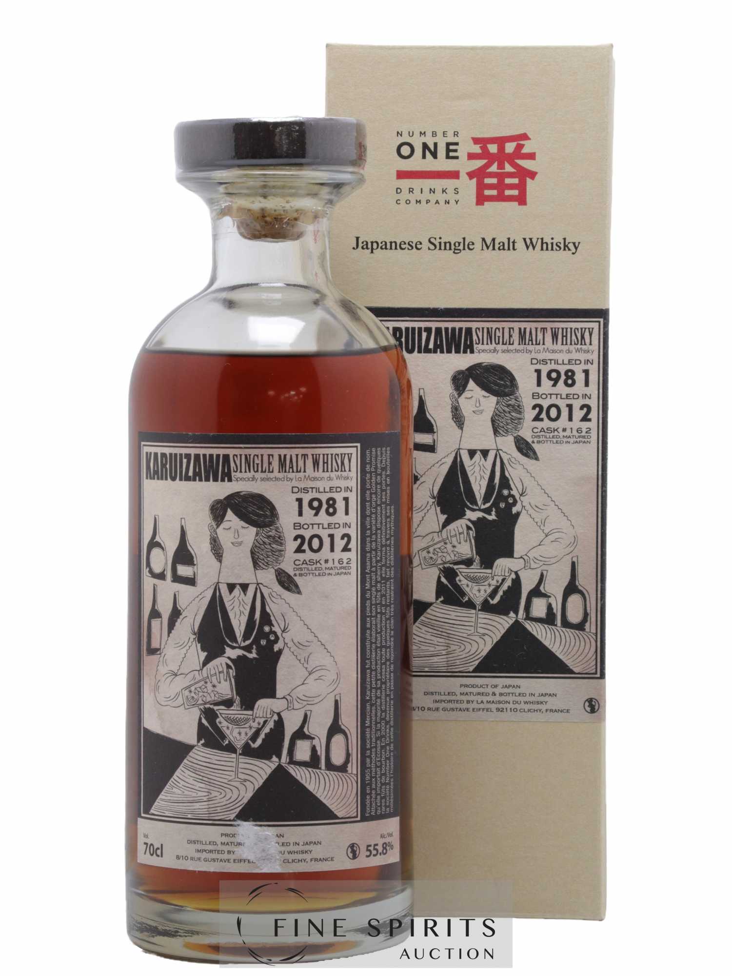 Karuizawa 1981 Number One Drinks Cask n°162 - bottled 2012 LMDW Cocktail Series