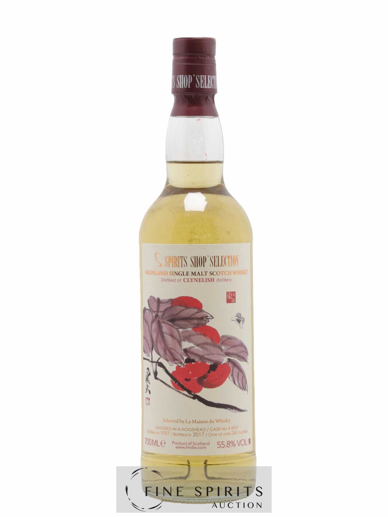Clynelish 1997 Spirits Shop' Selection Hogshead Cask n°6927 - One of 261 - bottled 2017