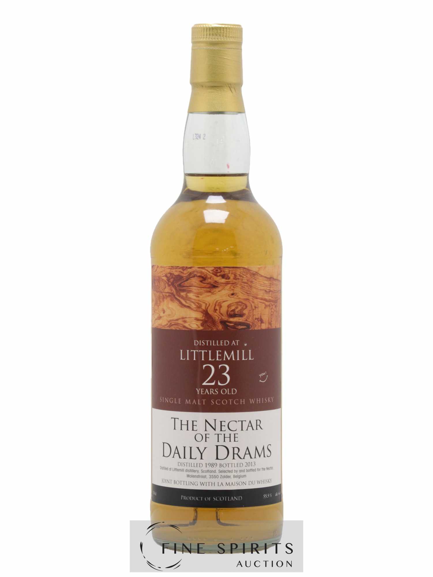 Littlemill 23 years 1989 The Nectar Of The Daily Drams bottled 2013 Joint Bottling LMDW