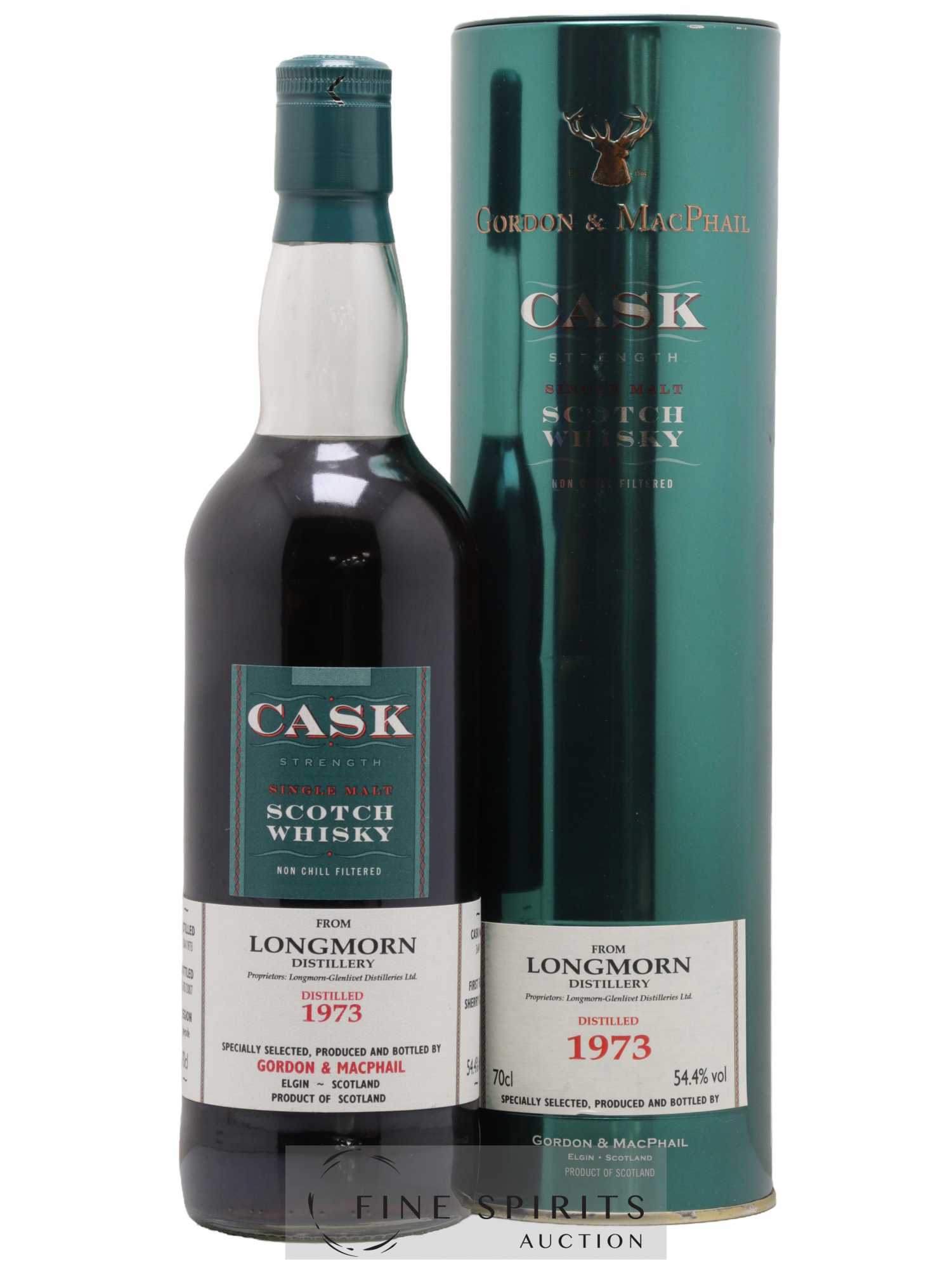 Longmorn 1973 Gordon & Macphail Cask n°3649 - bottled 2007 Cask Serie