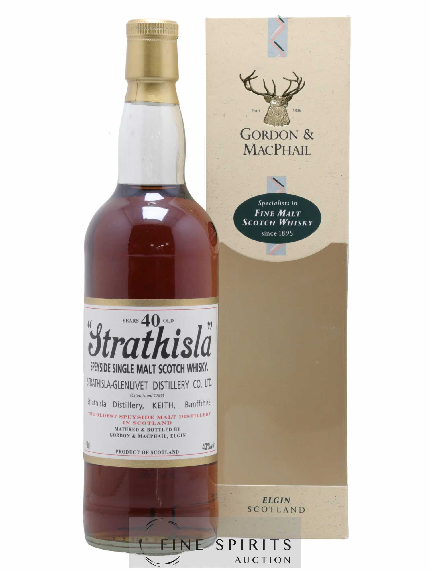 Strathisla 40 years Gordon & MacPhail