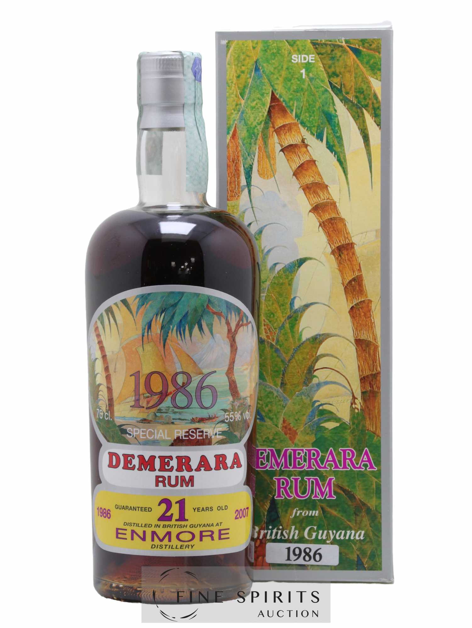 Enmore 21 years 1986 Silver Seal Whisky Company bottled 2007