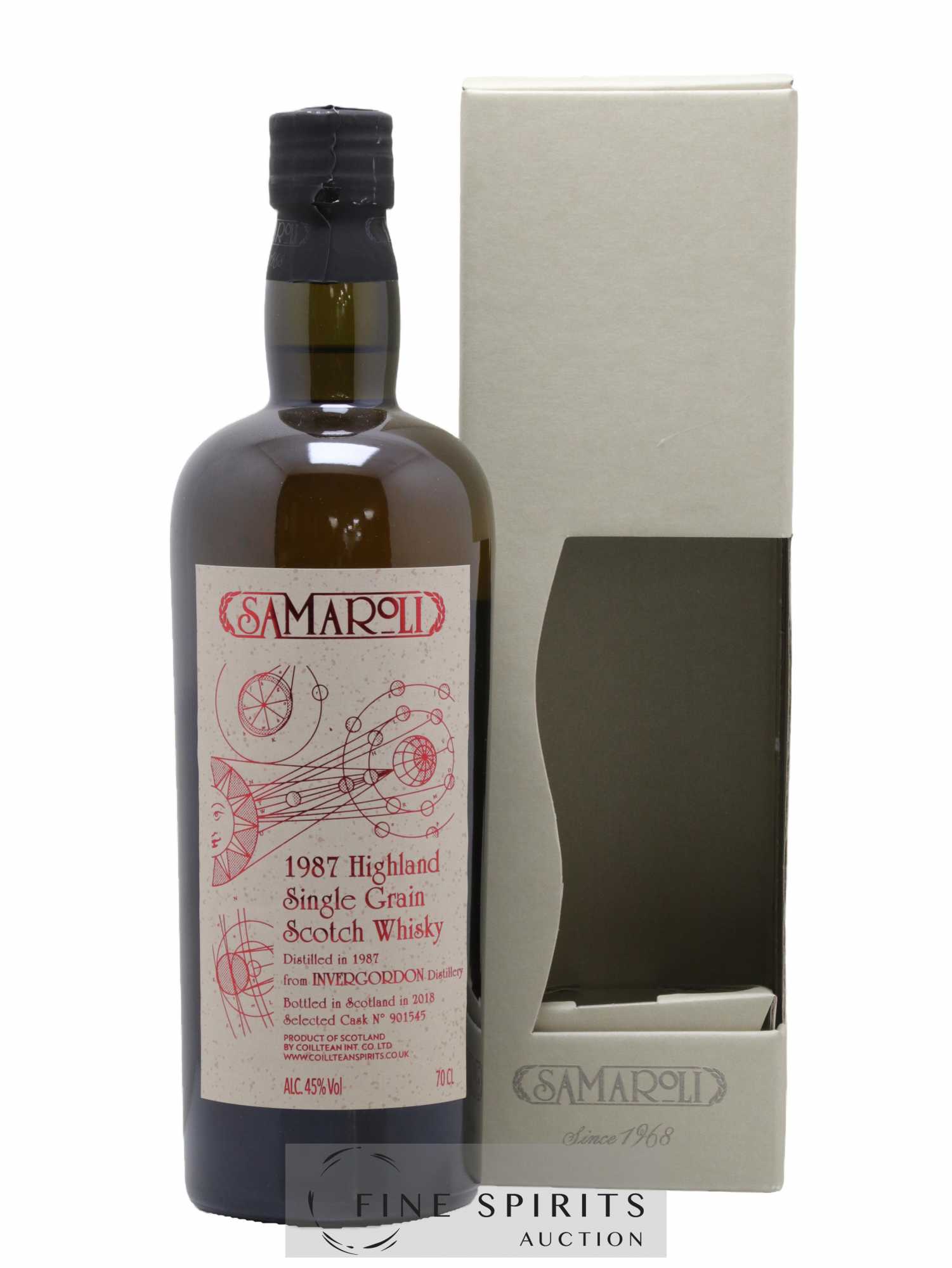 Invergordon 1987 Samaroli Cask n°901545 - One of 270 - bottled 2018
