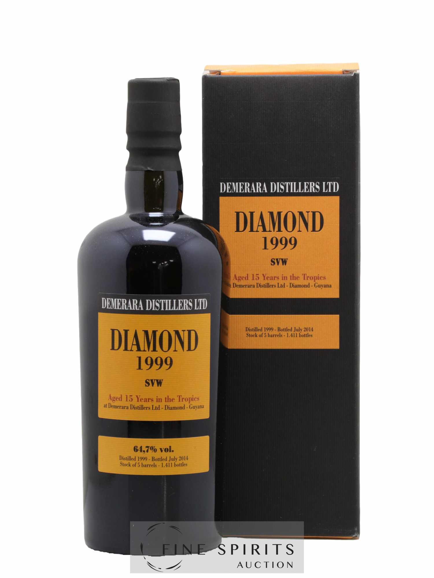 Diamond 15 years 1999 Velier SVW One of 1411 - bottled 2014